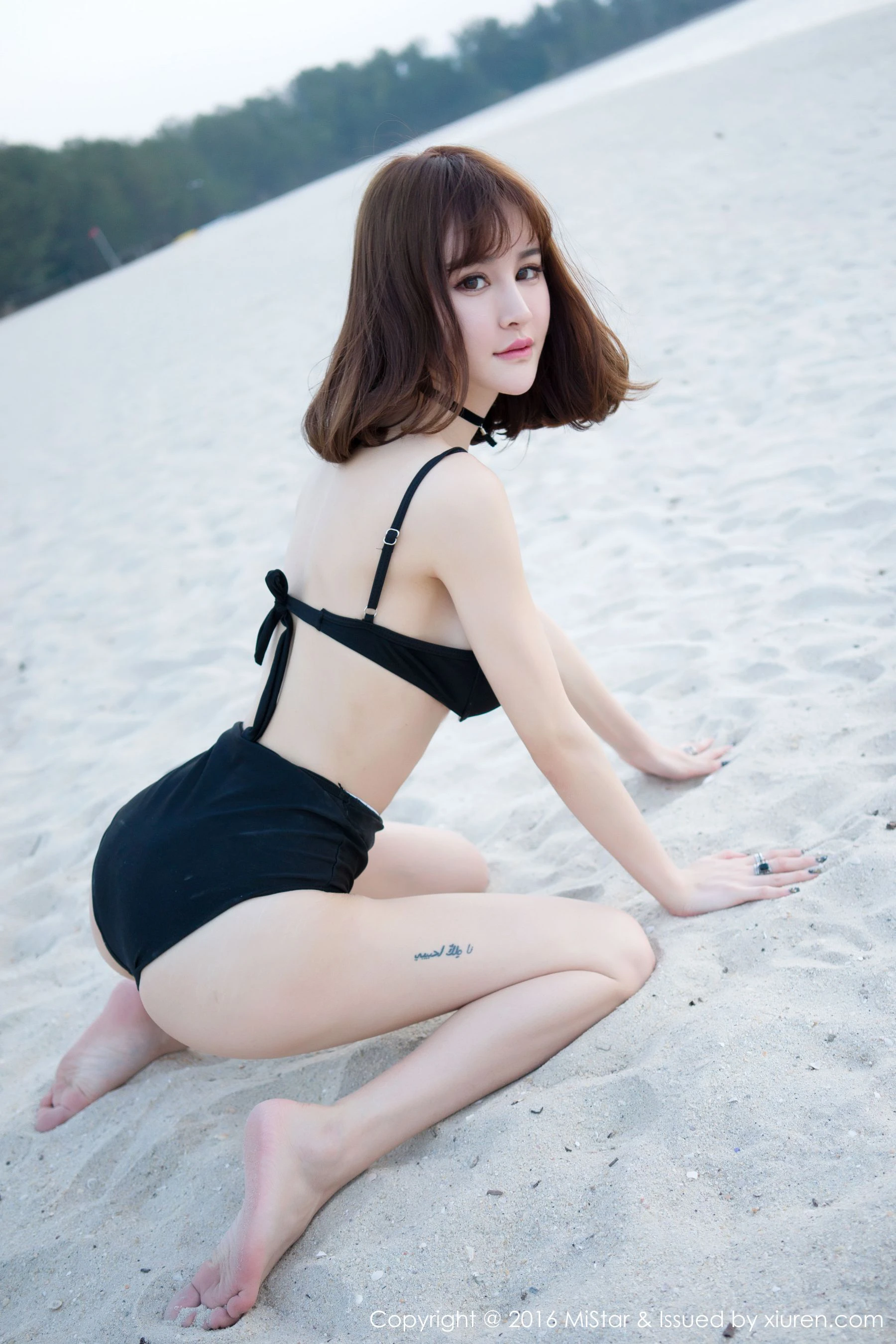 Cheryl青树《海滩湿身+比基尼》 魅妍社 Vol.110