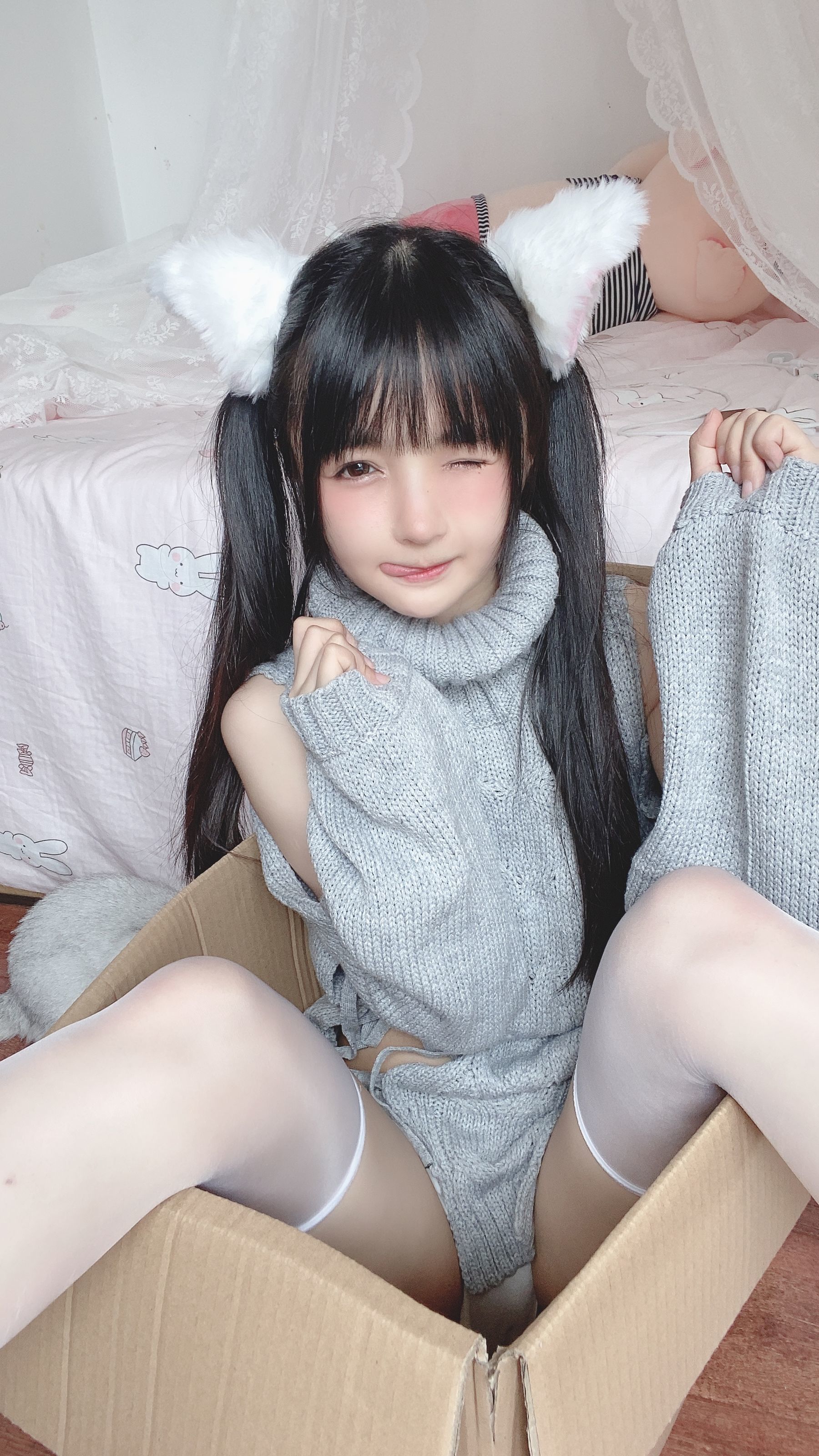 桜井宁宁 – 白い猫ちゃん [50P]