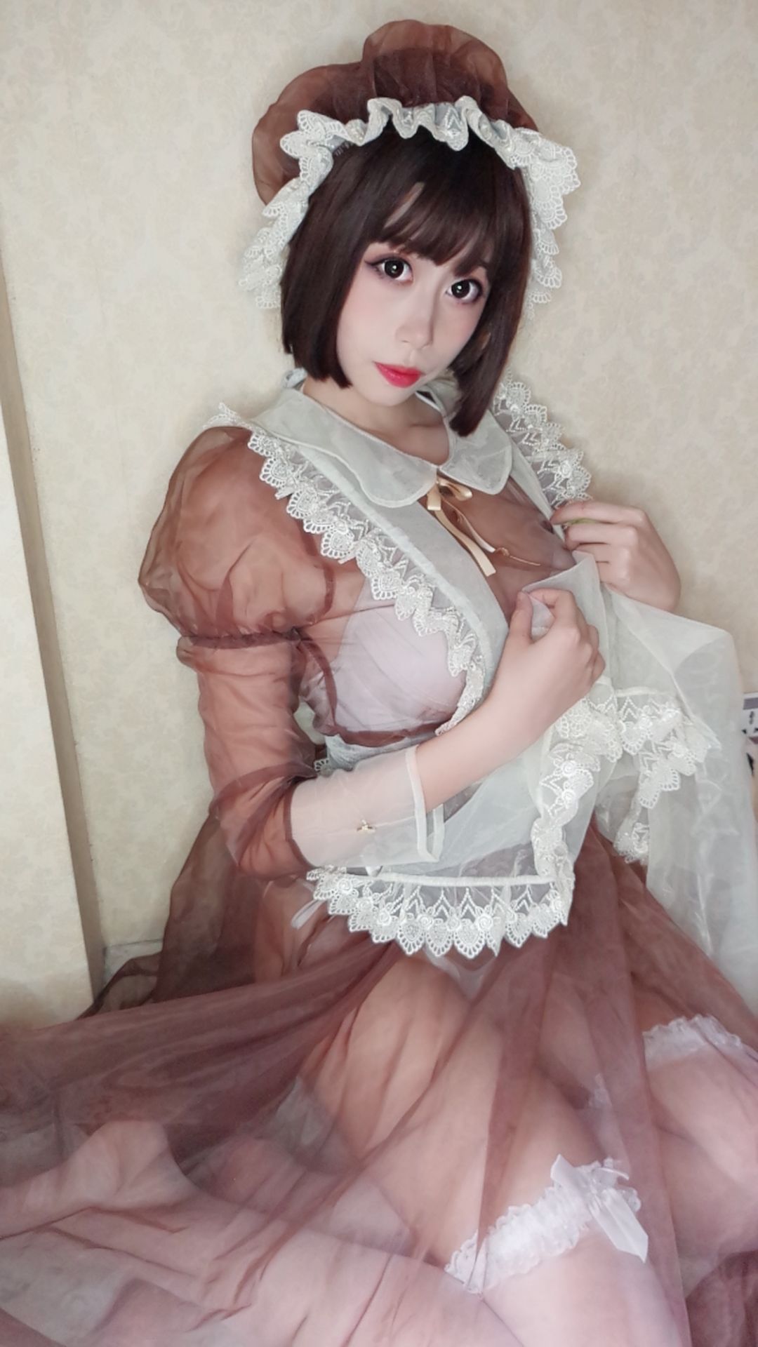 萌妹奈汐酱nice 女仆自撮り [41P]