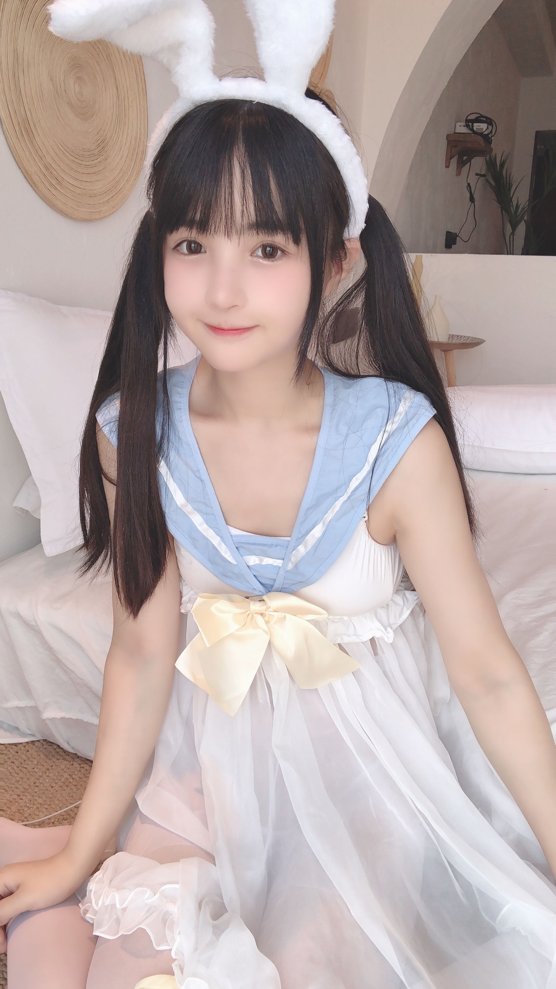 [Cosplay写真] 桜井宁宁 – 双马尾少女 [50P]