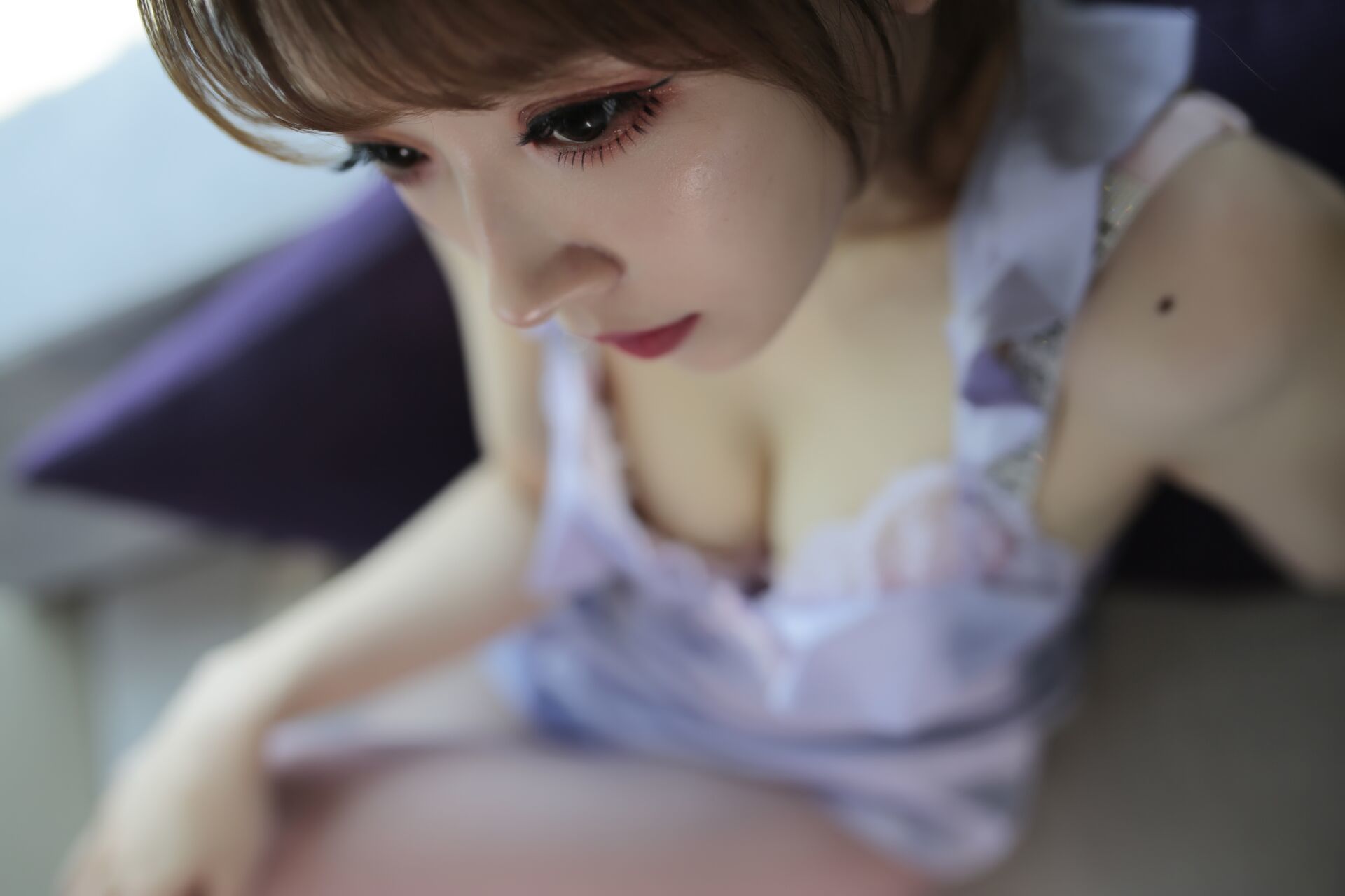 斗鱼主播小女巫露娜 – 粉紫兔兔 [37P]