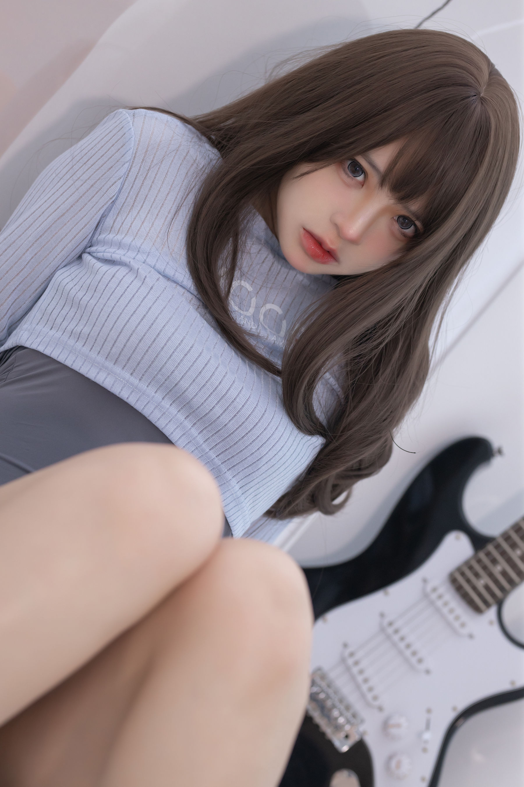 疯猫ss – 2022夏日限定 吉他妹妹 裙子 [20P]