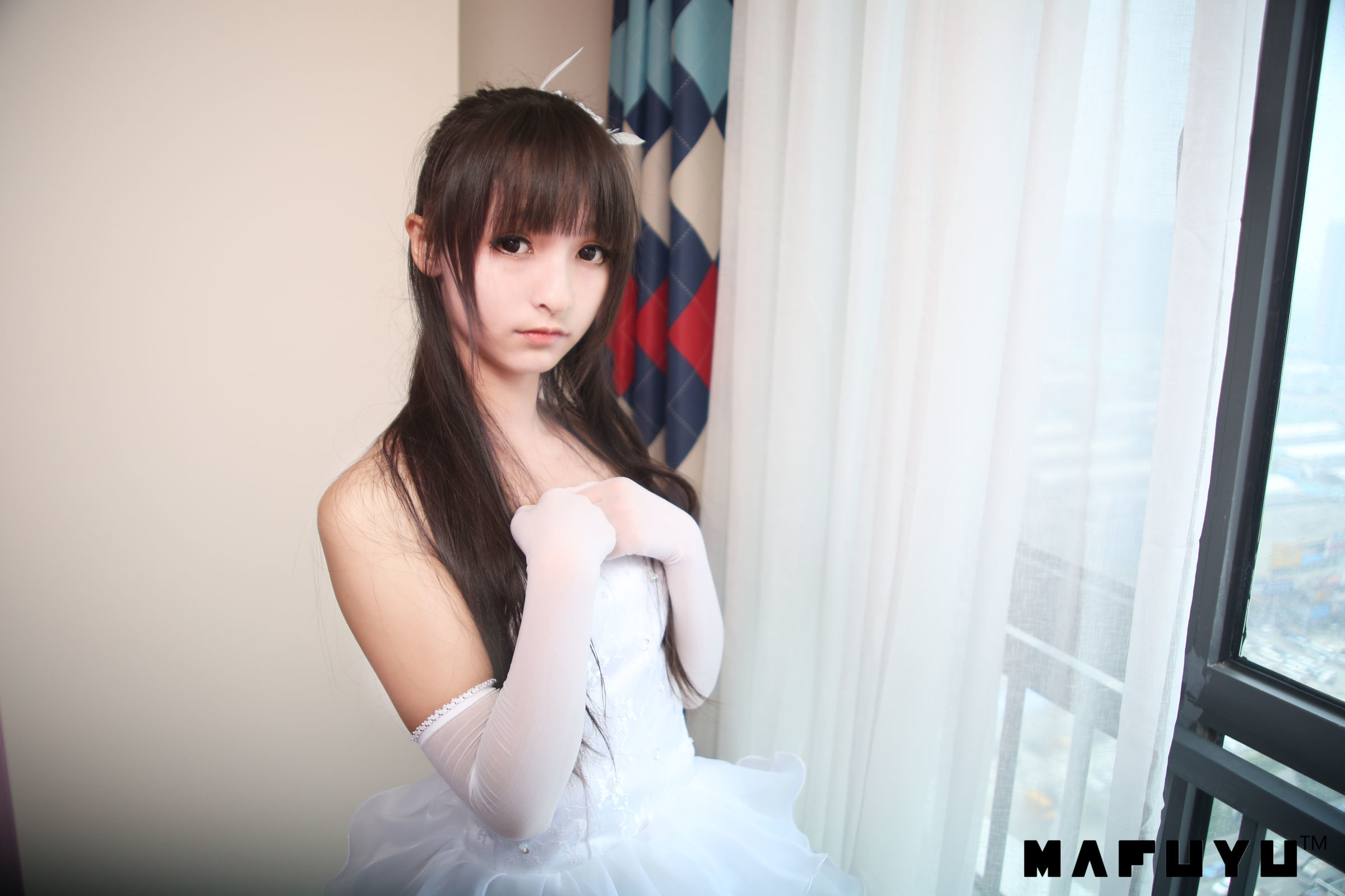 [萝莉COS] 神楽板真冬 婚纱系列套图 [71P]