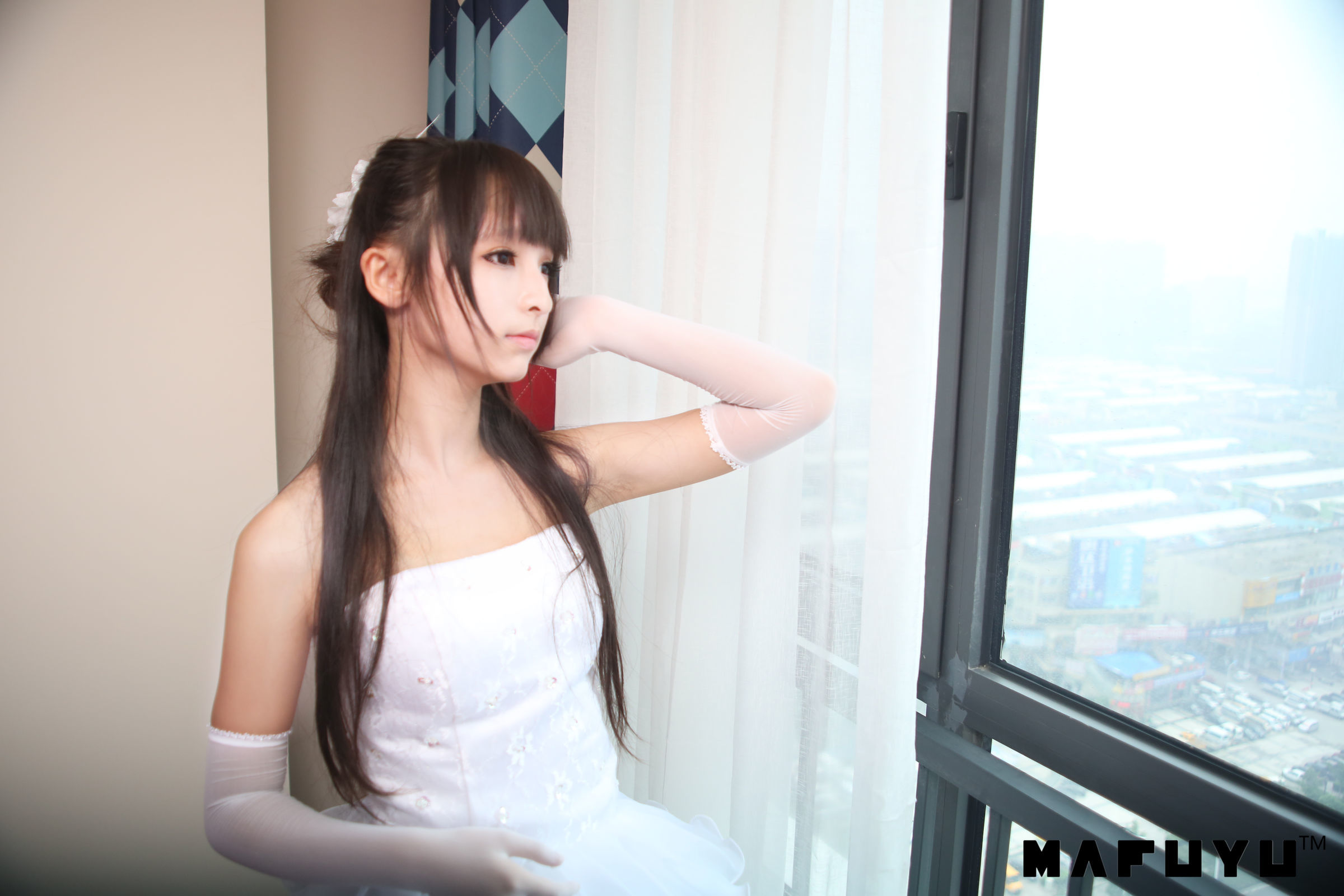 [萝莉COS] 神楽板真冬 婚纱系列套图 [71P]