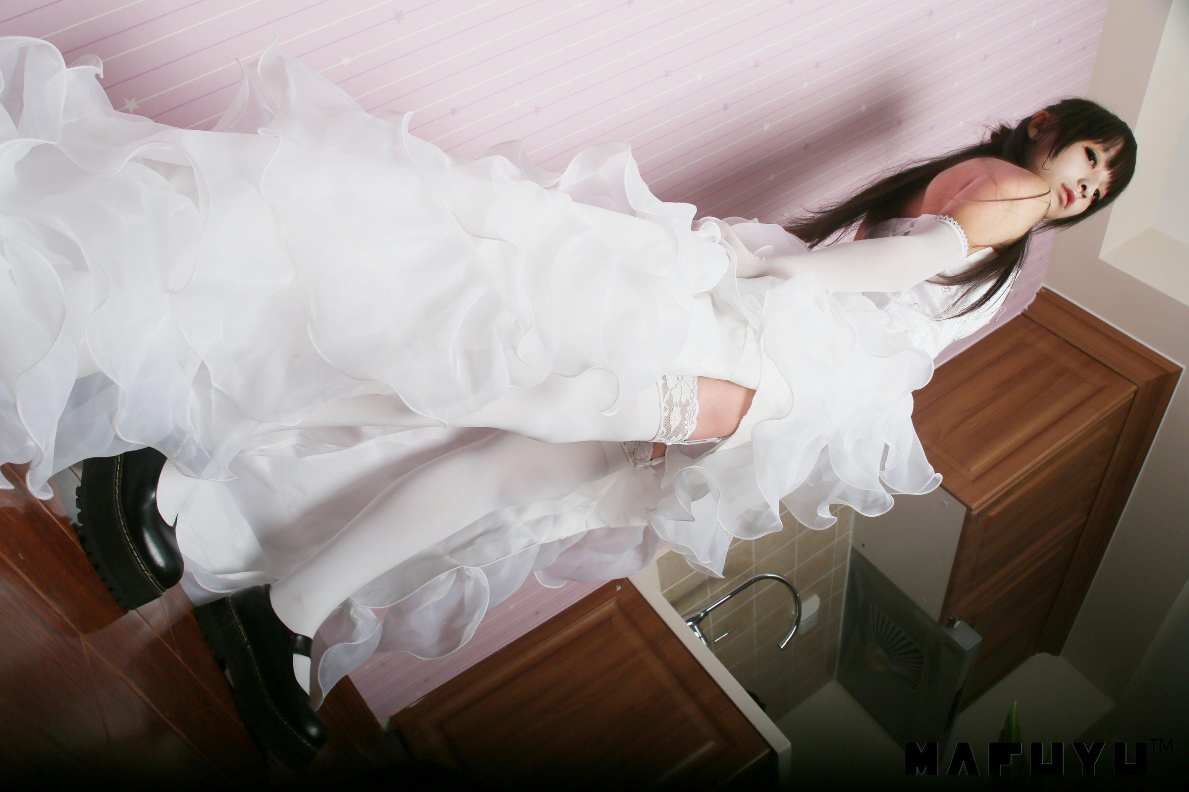 [萝莉COS] 神楽板真冬 婚纱系列套图 [71P]
