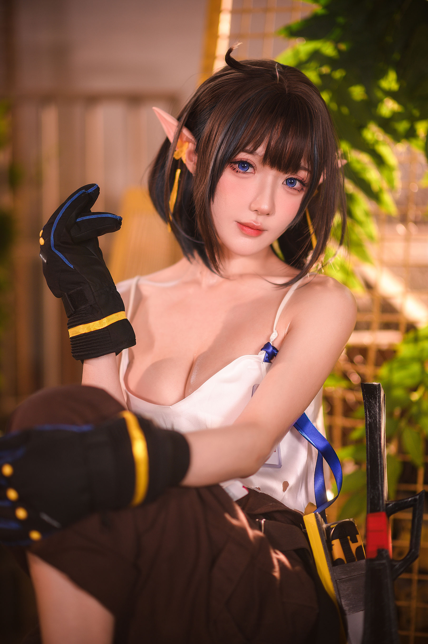 动漫博主阿包也是兔娘 – 明日方舟 森蚺 [33P]