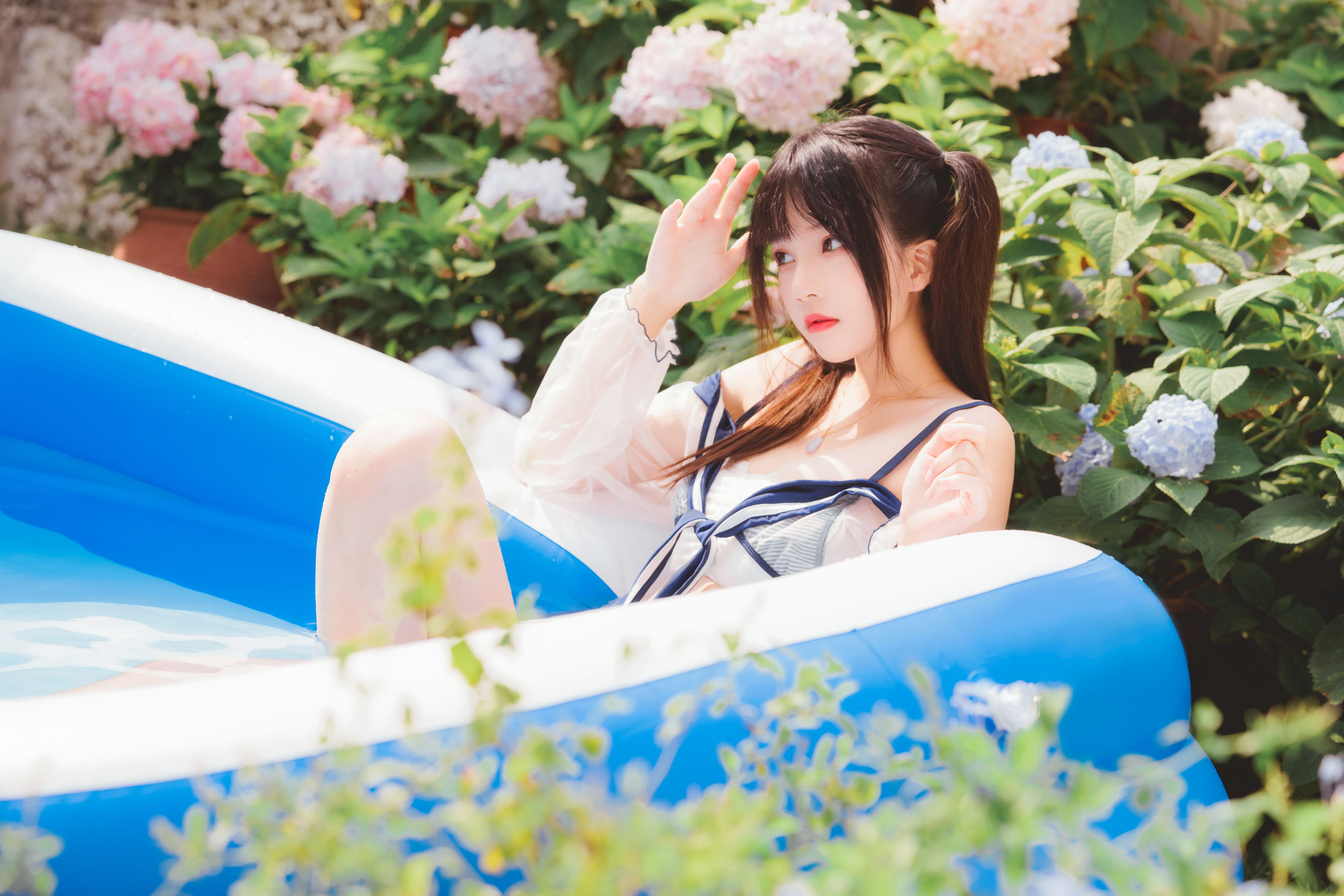 [Cosplay写真] 桜桃喵 – 无尽夏 [58P]