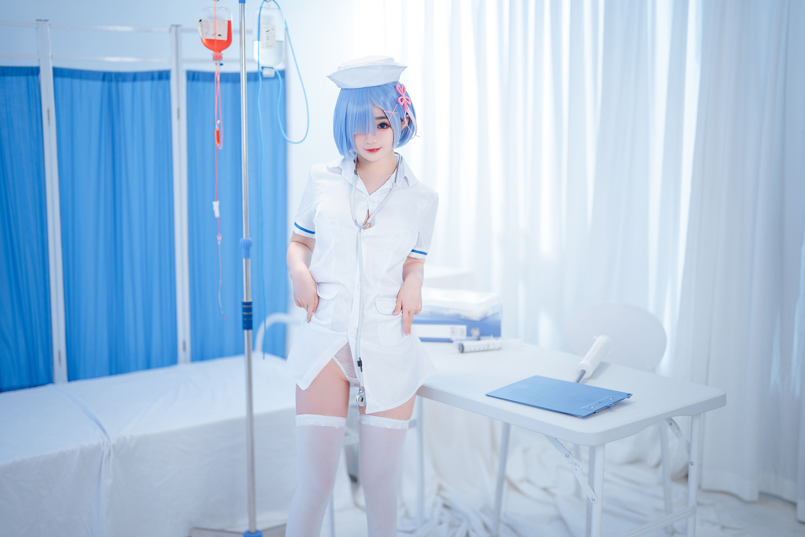 桜井宁宁 – 雷姆护士 [108P]