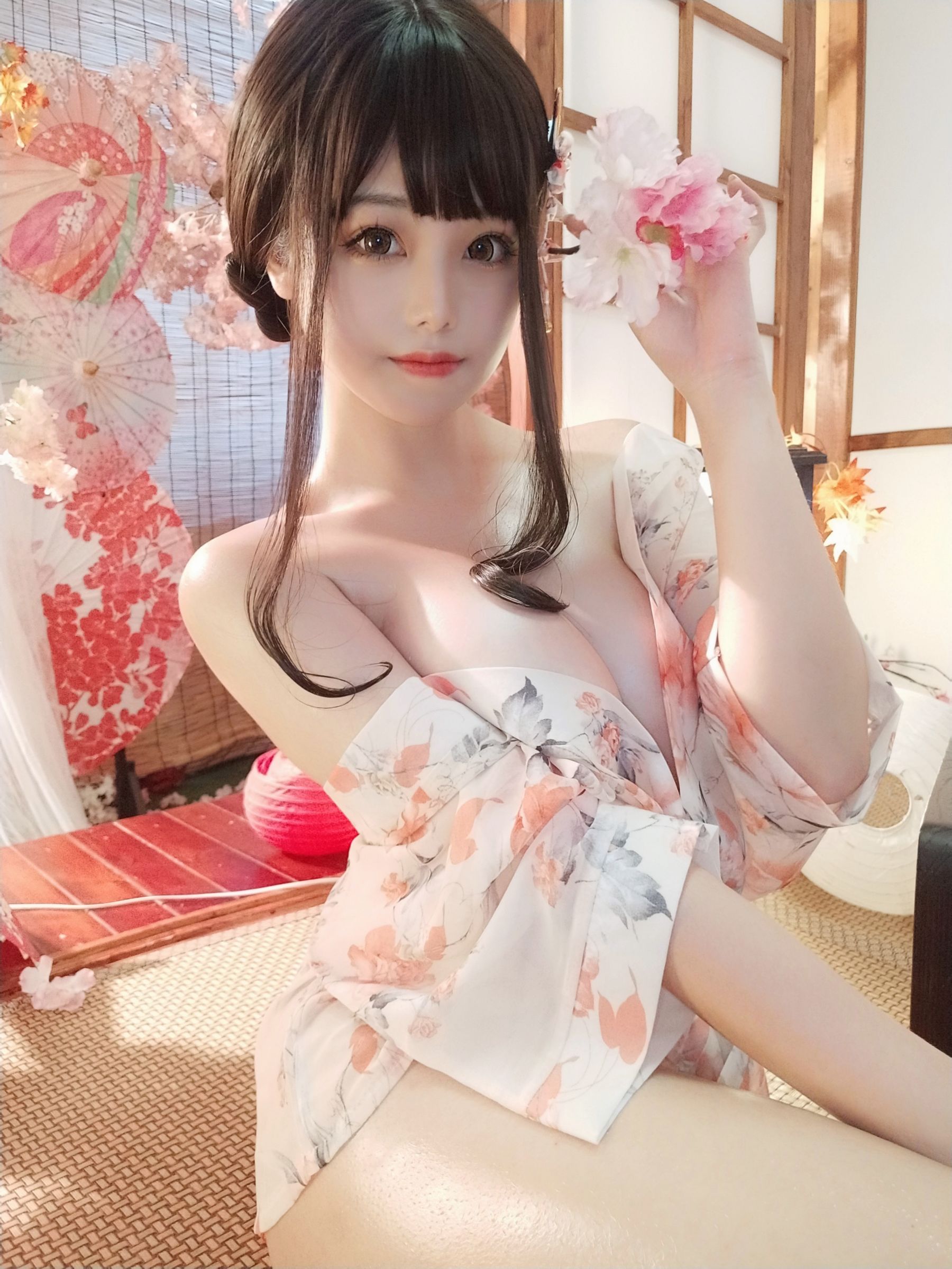 萌系小姐姐蜜汁猫裘 – 浴娘 [29P]