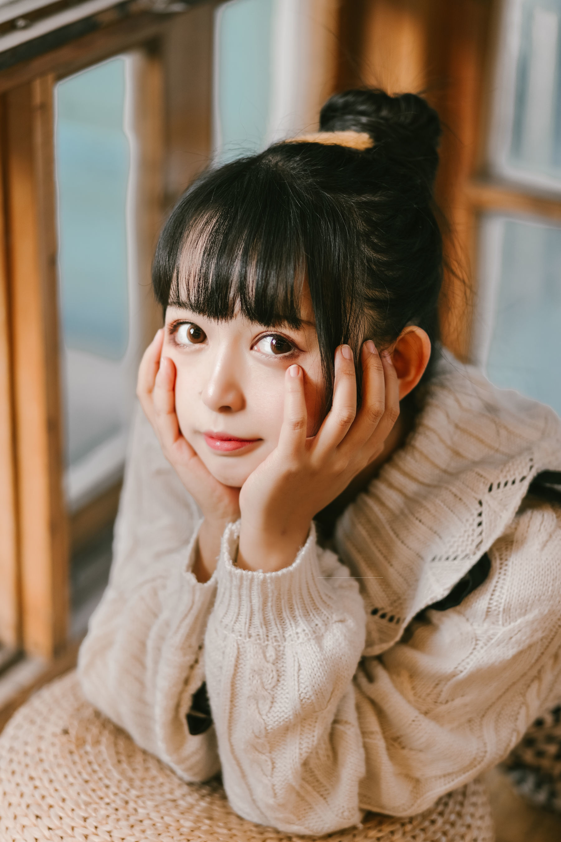大眼萌妹黑猫猫OvO 少女心事 [21P]