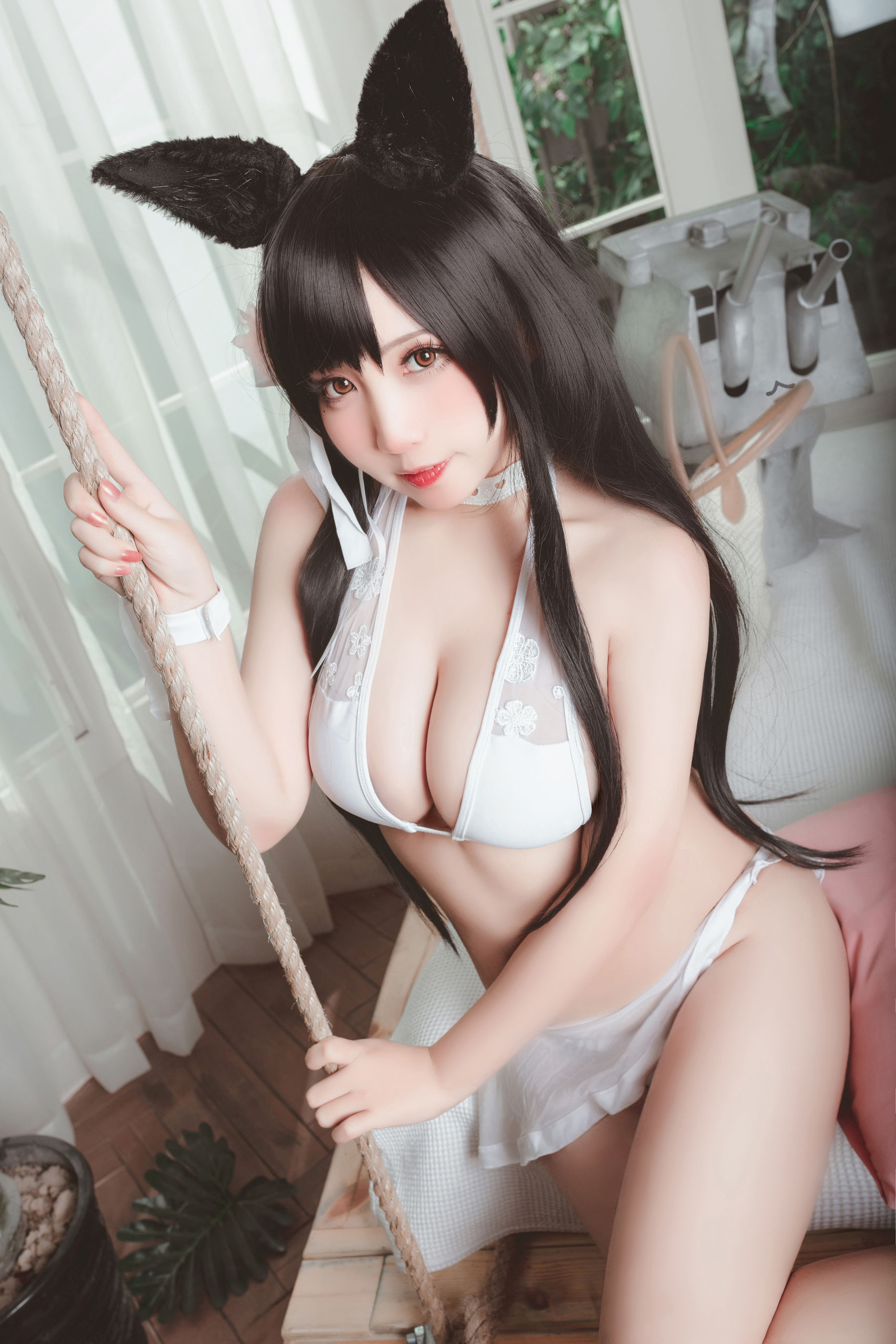 动漫博主貓田聖奈奈 – 爱宕泳装 盛夏进行曲 [25P]