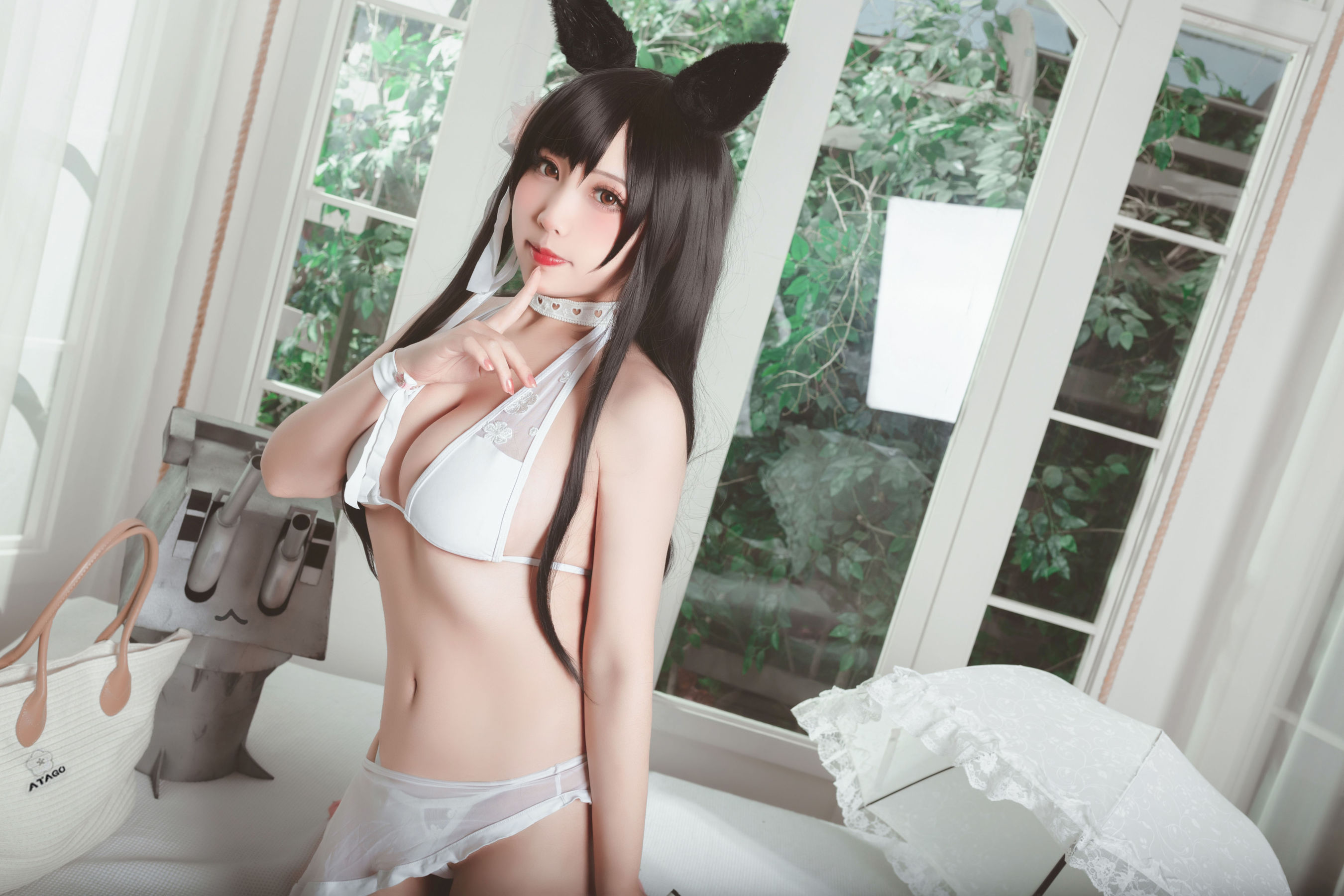 动漫博主貓田聖奈奈 – 爱宕泳装 盛夏进行曲 [25P]
