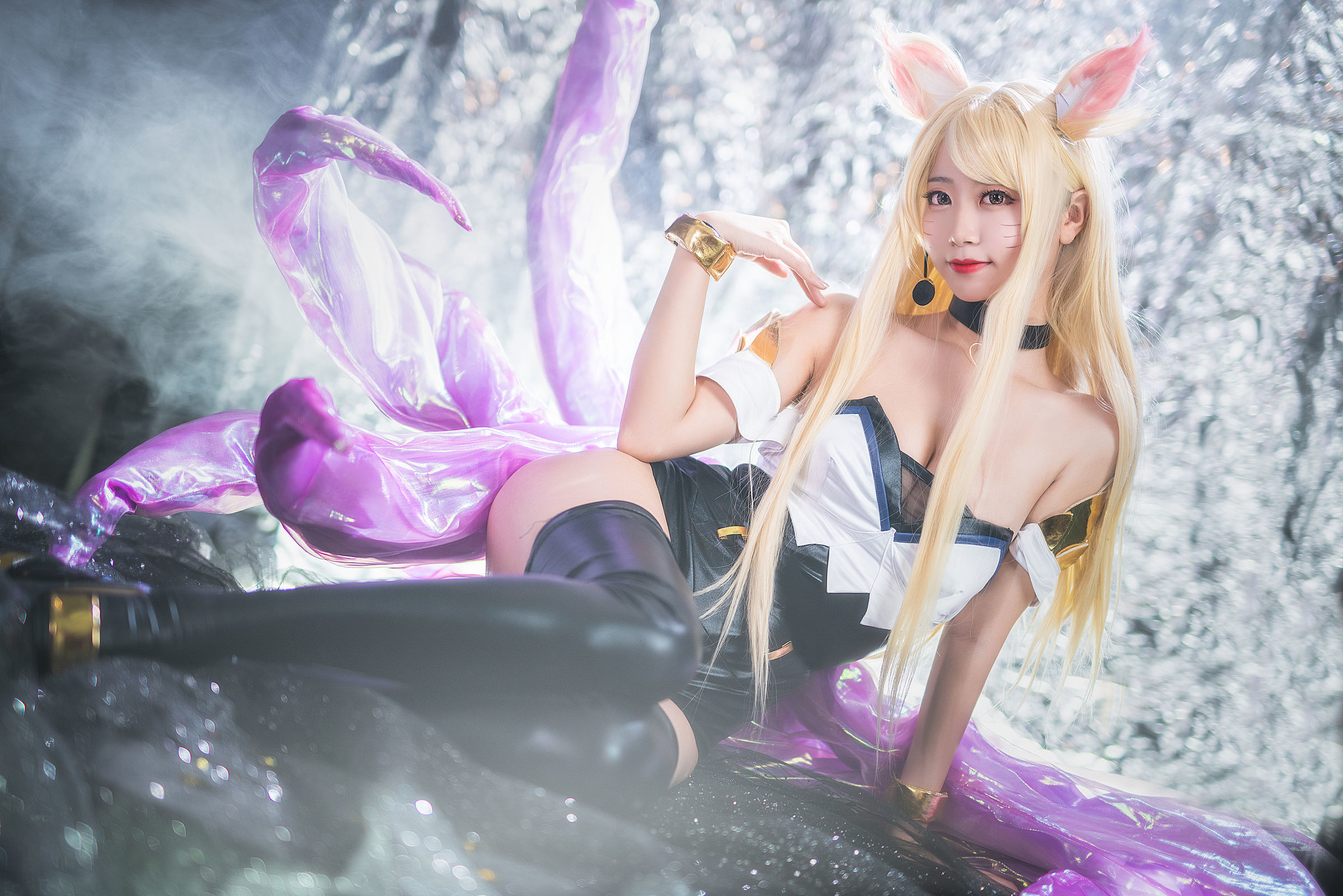 [萝莉COS] 黑川 – 阿狸 KDA [21P]