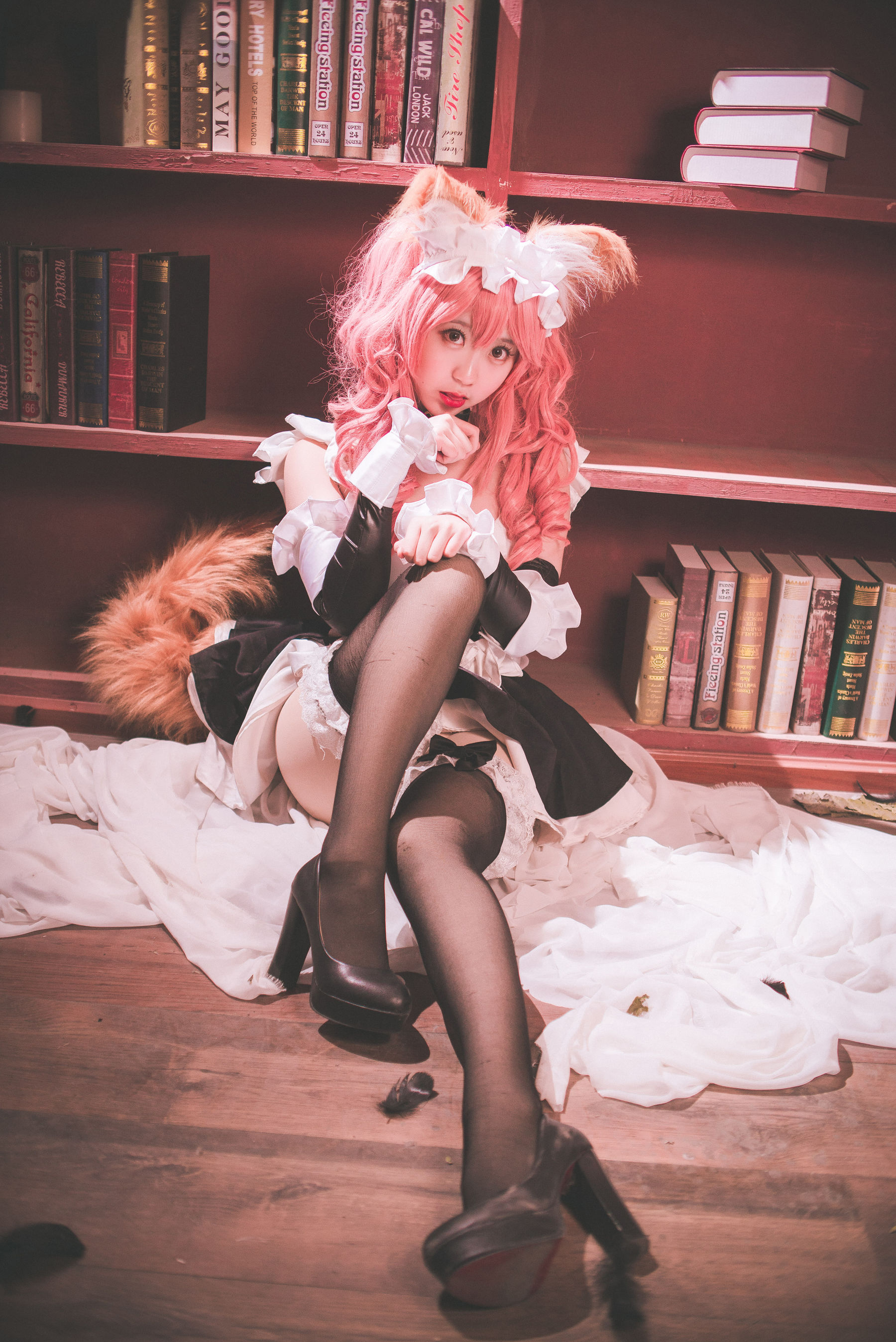 [Cosplay写真] 人气Coser黑川 – 玉藻前真爱 [119P]