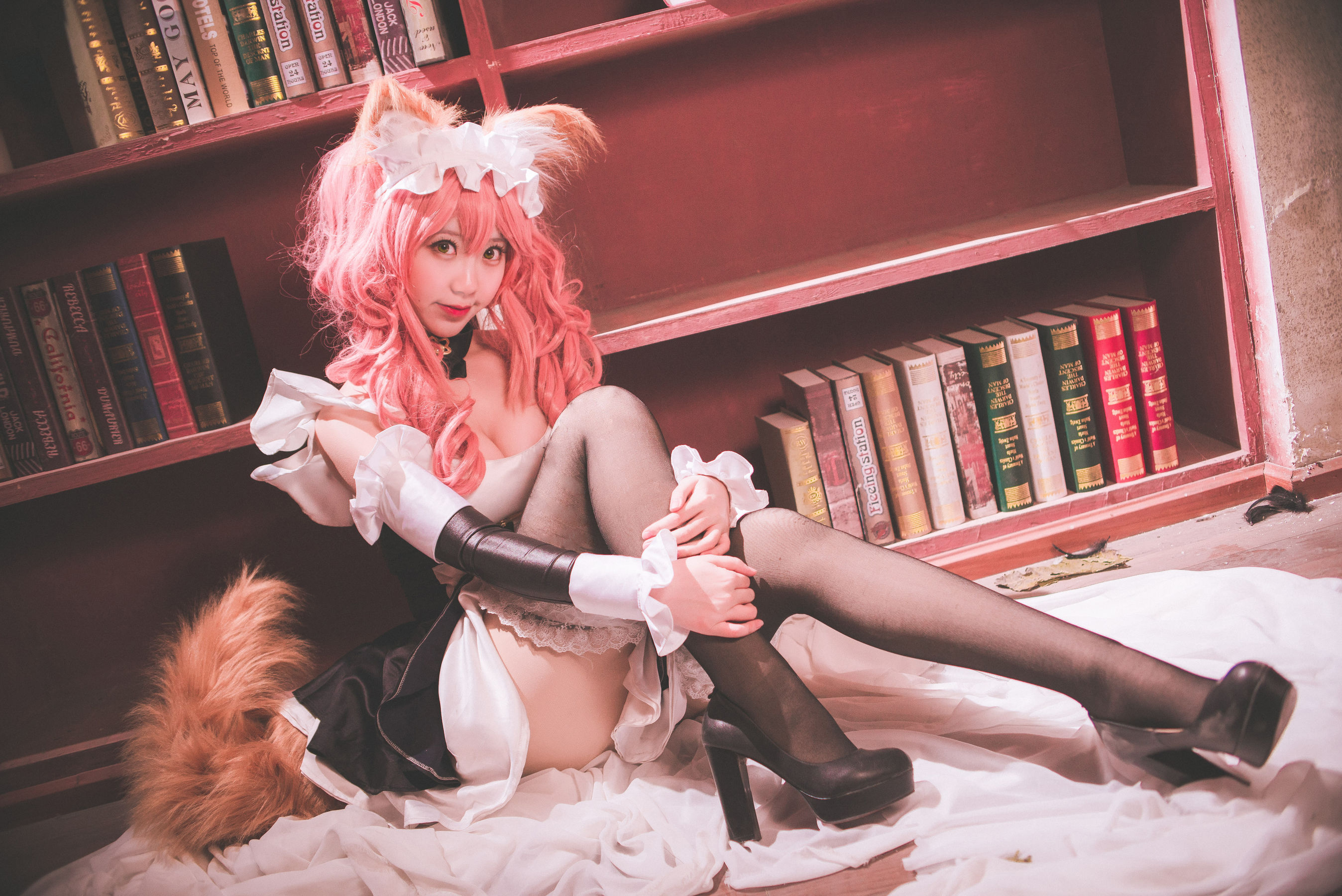 [Cosplay写真] 人气Coser黑川 – 玉藻前真爱 [119P]
