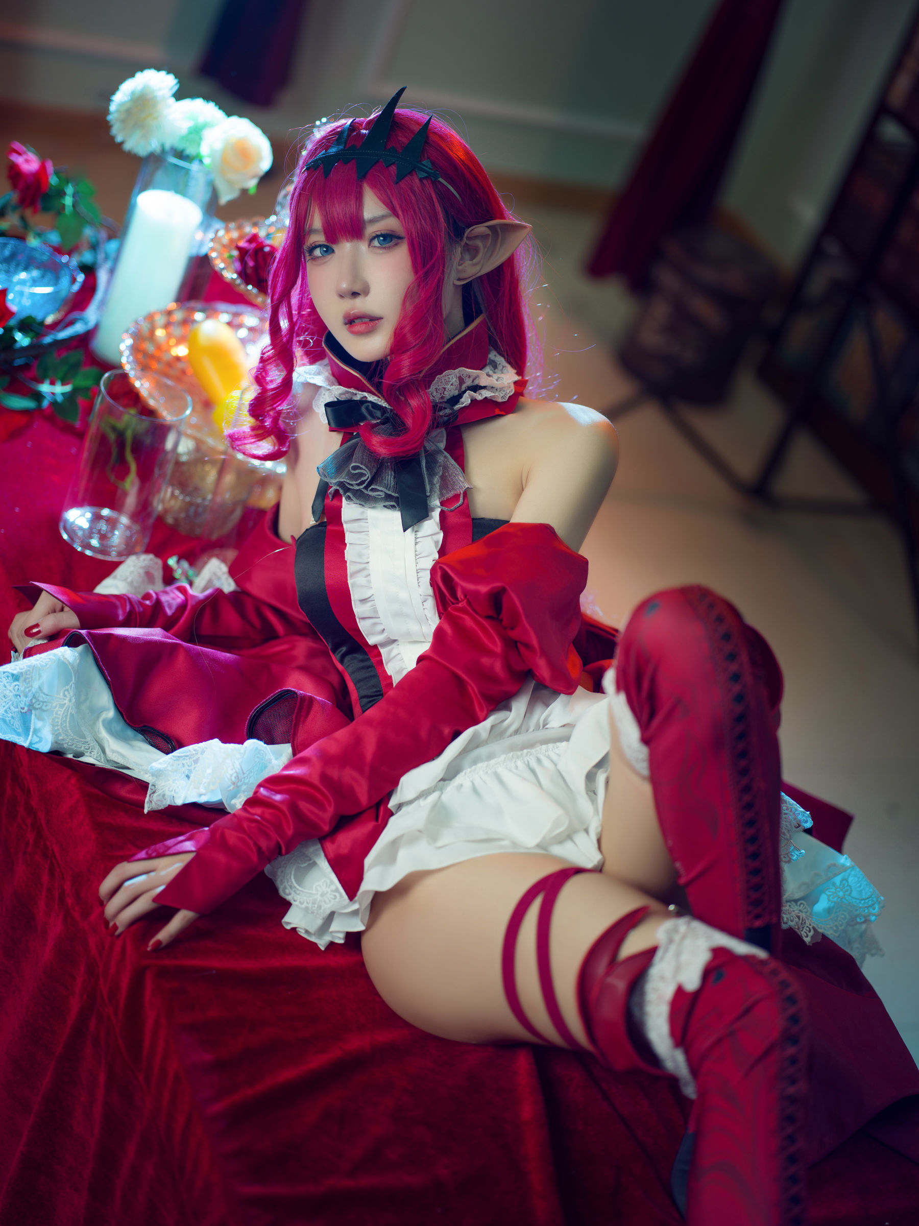 动漫博主阿包也是兔娘 – FATE妖精骑士崔斯坦 [34P]