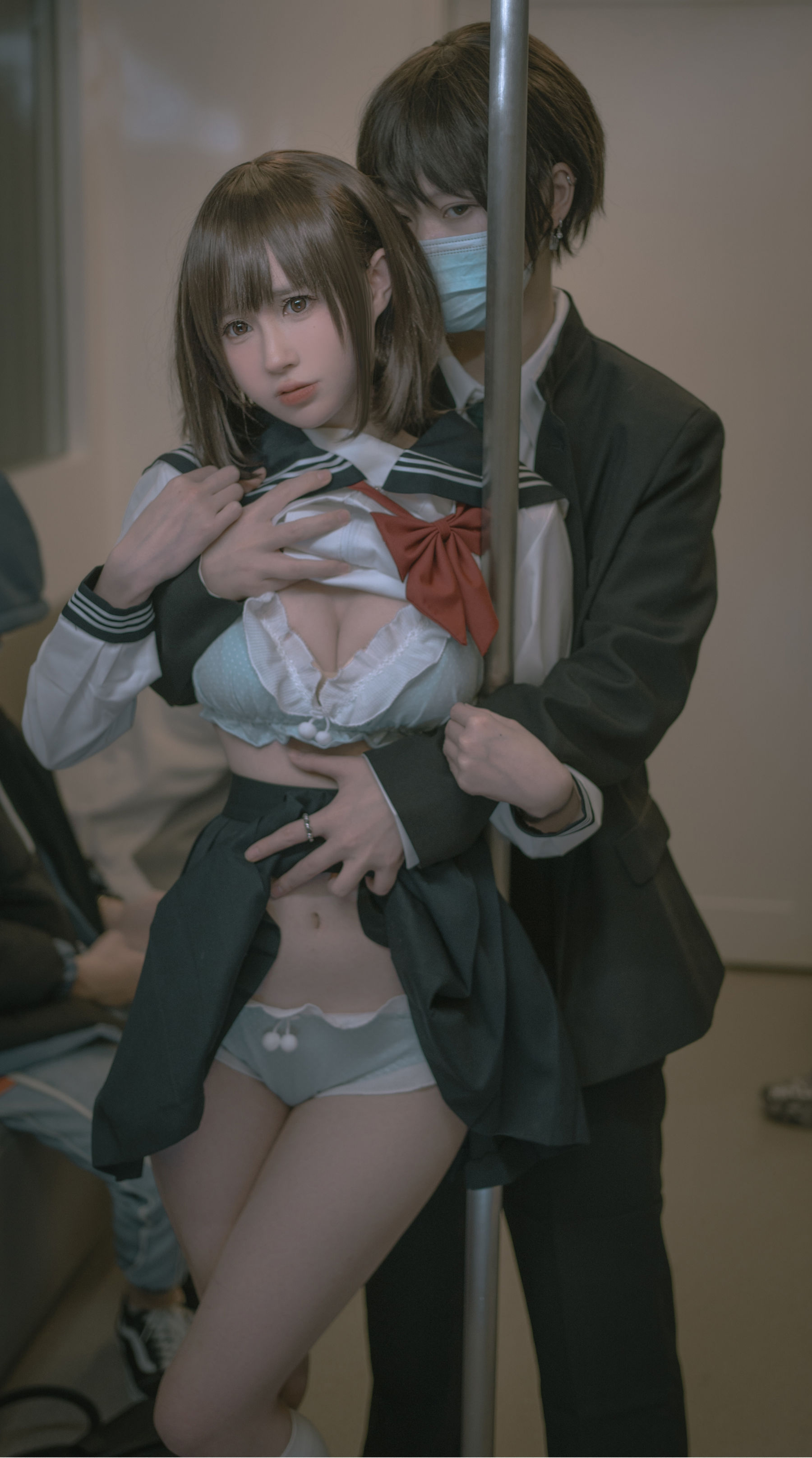 西园寺南歌 – 电车物语 [125P]