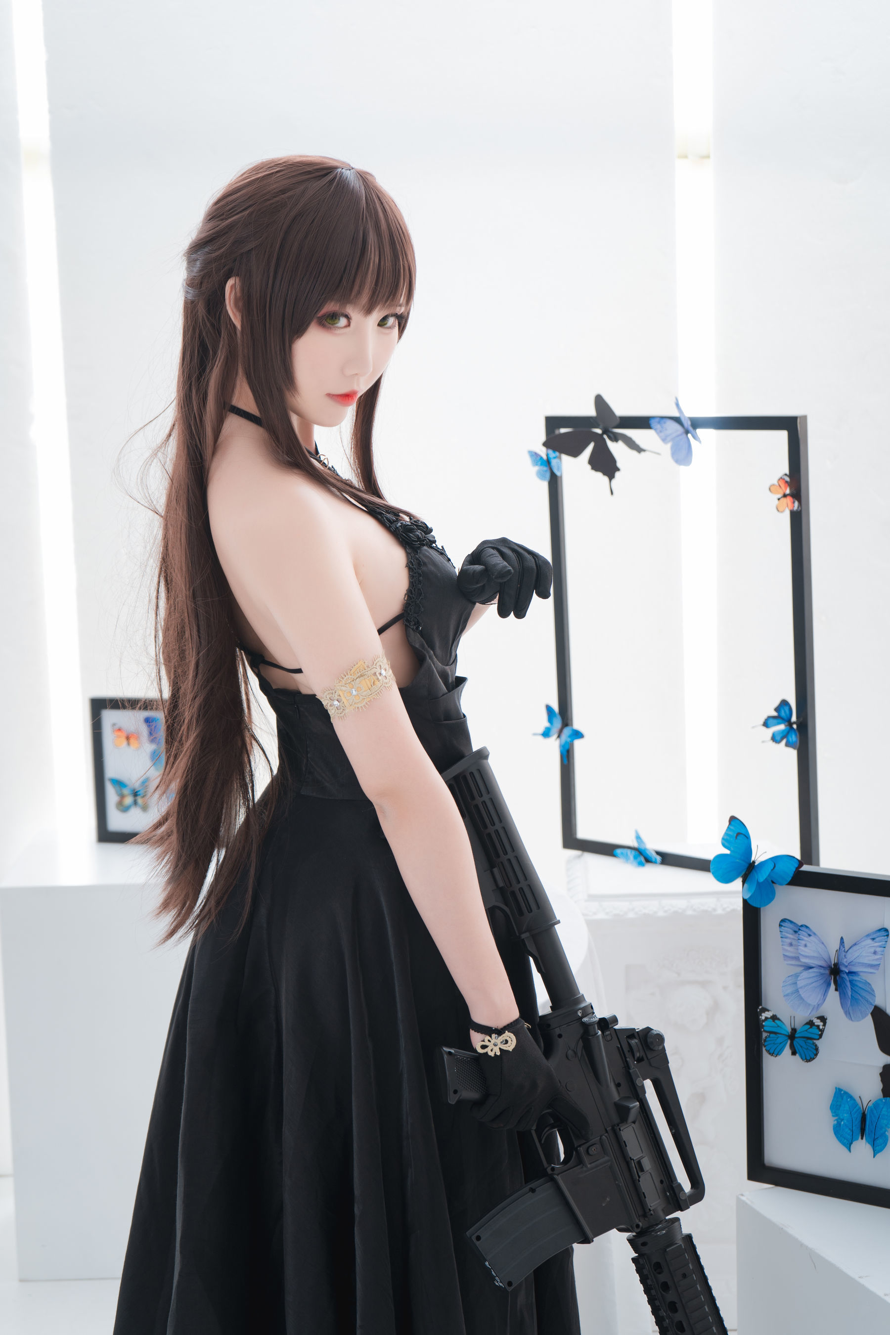可爱人气Coser面饼仙儿 – M4A1 [21P]