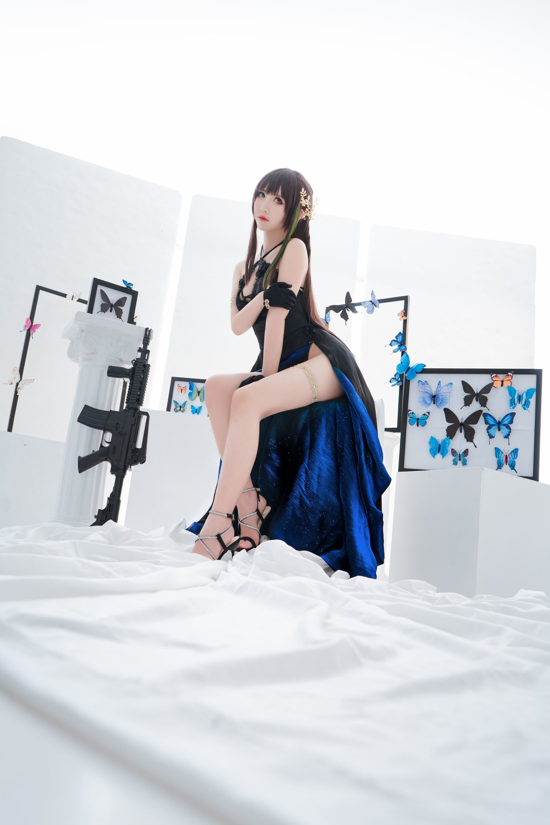 可爱人气Coser面饼仙儿 – M4A1 [21P]
