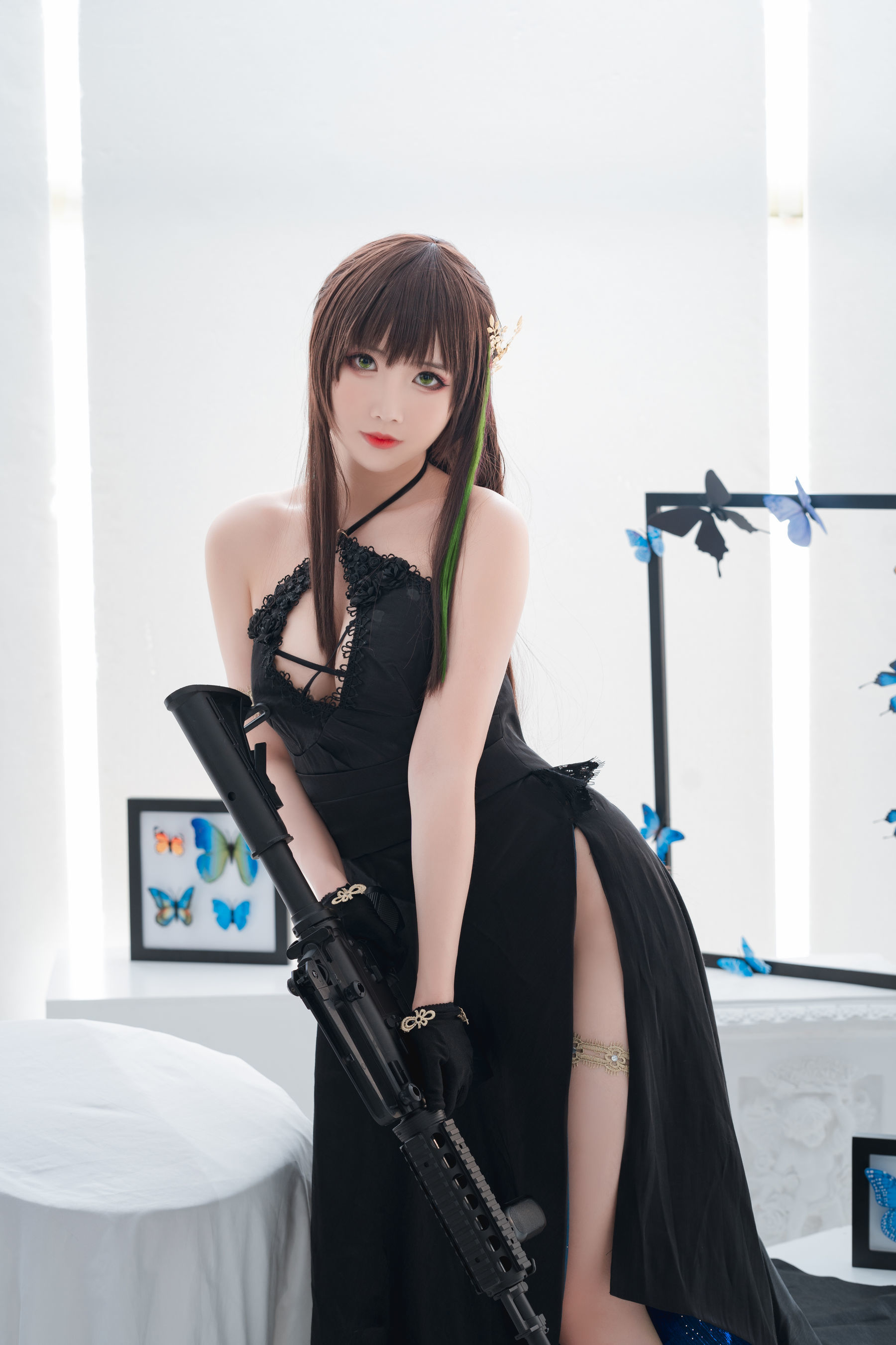 可爱人气Coser面饼仙儿 – M4A1 [21P]