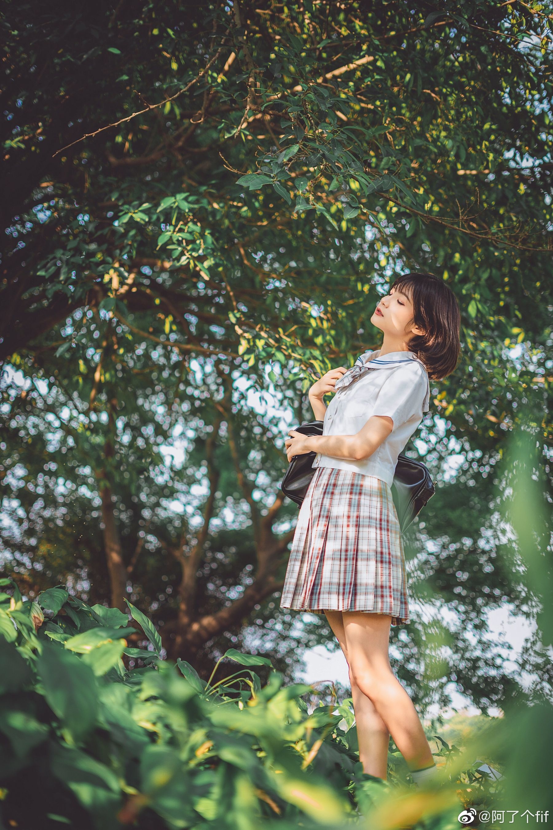 动漫博主阿了个fifi – 阳光JK [9P]