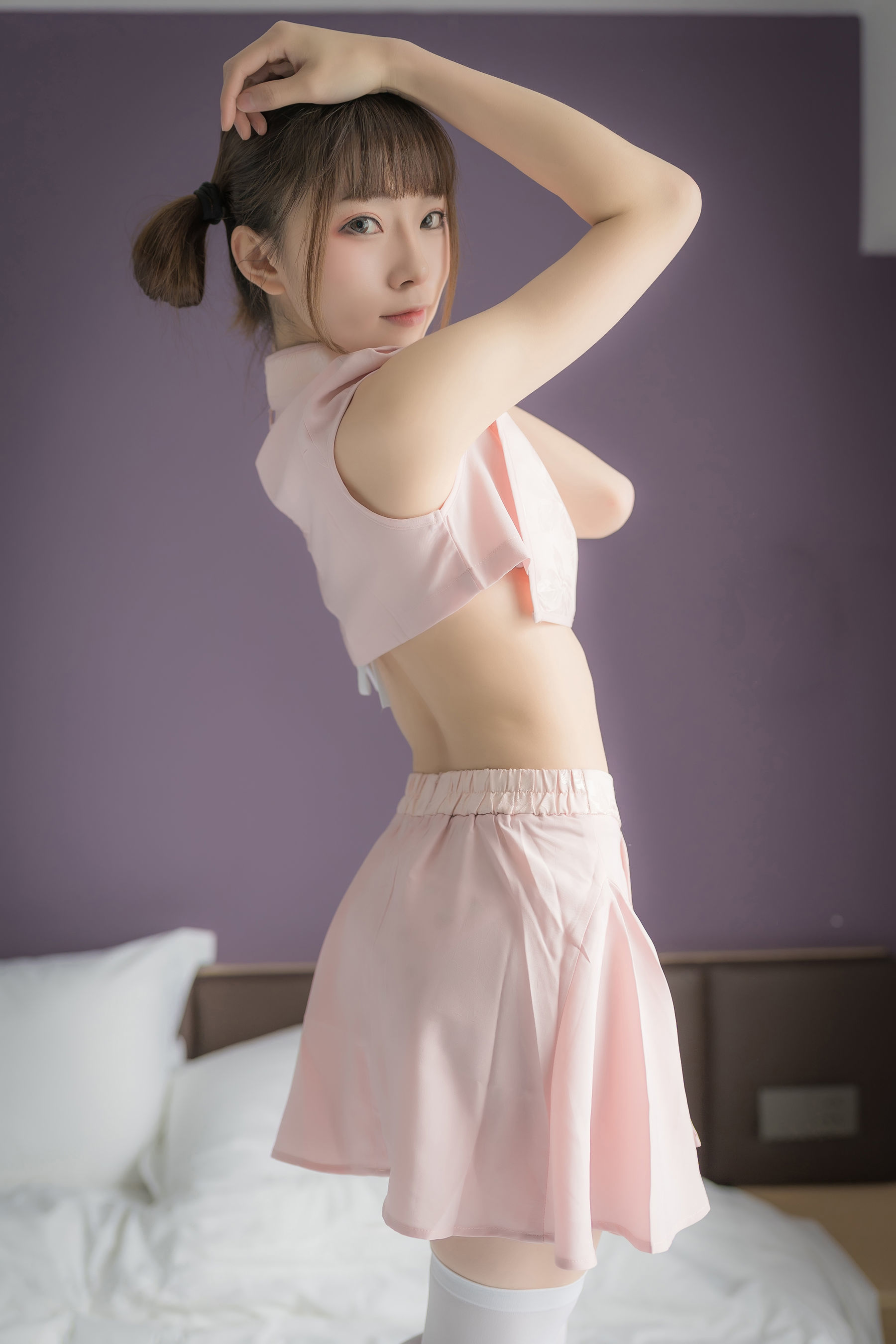 动漫博主Kitaro_绮太郎 – 粉色团子 [41P]