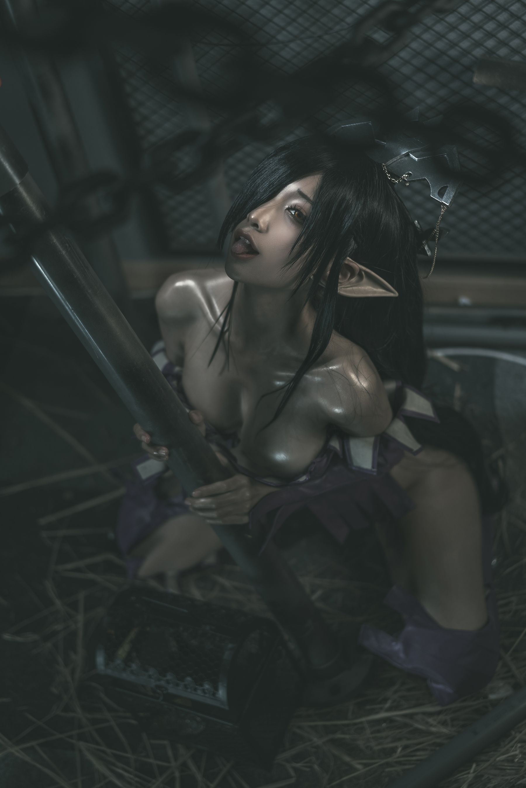 动漫博主蠢沫沫 – 黑兽女王 原设 [35P]