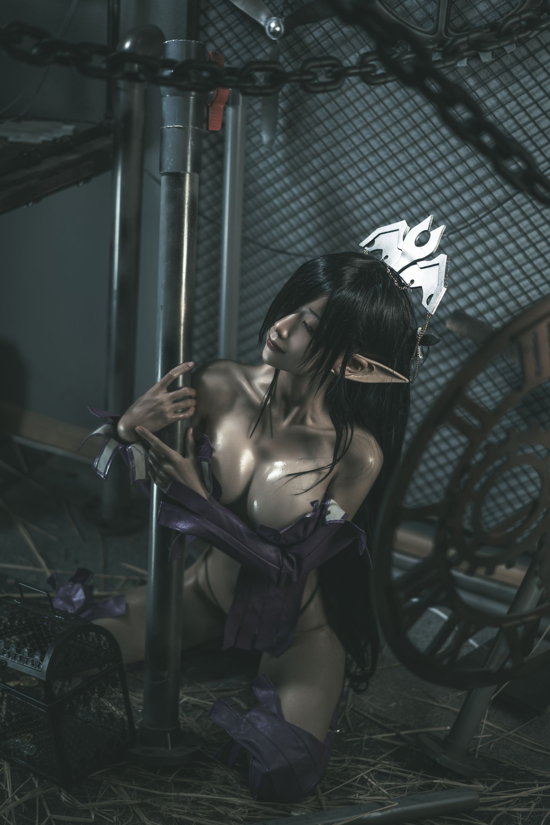 动漫博主蠢沫沫 – 黑兽女王 原设 [35P]