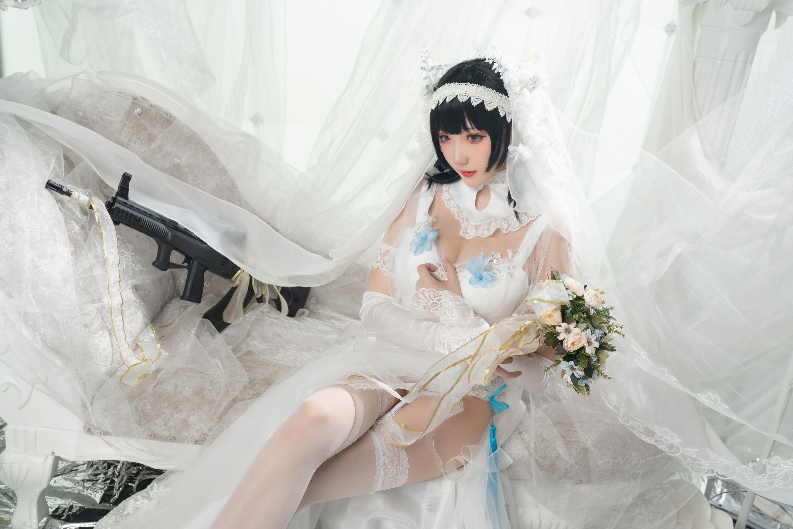 Coser瓜希酱福利 – 95式花嫁 [30P]