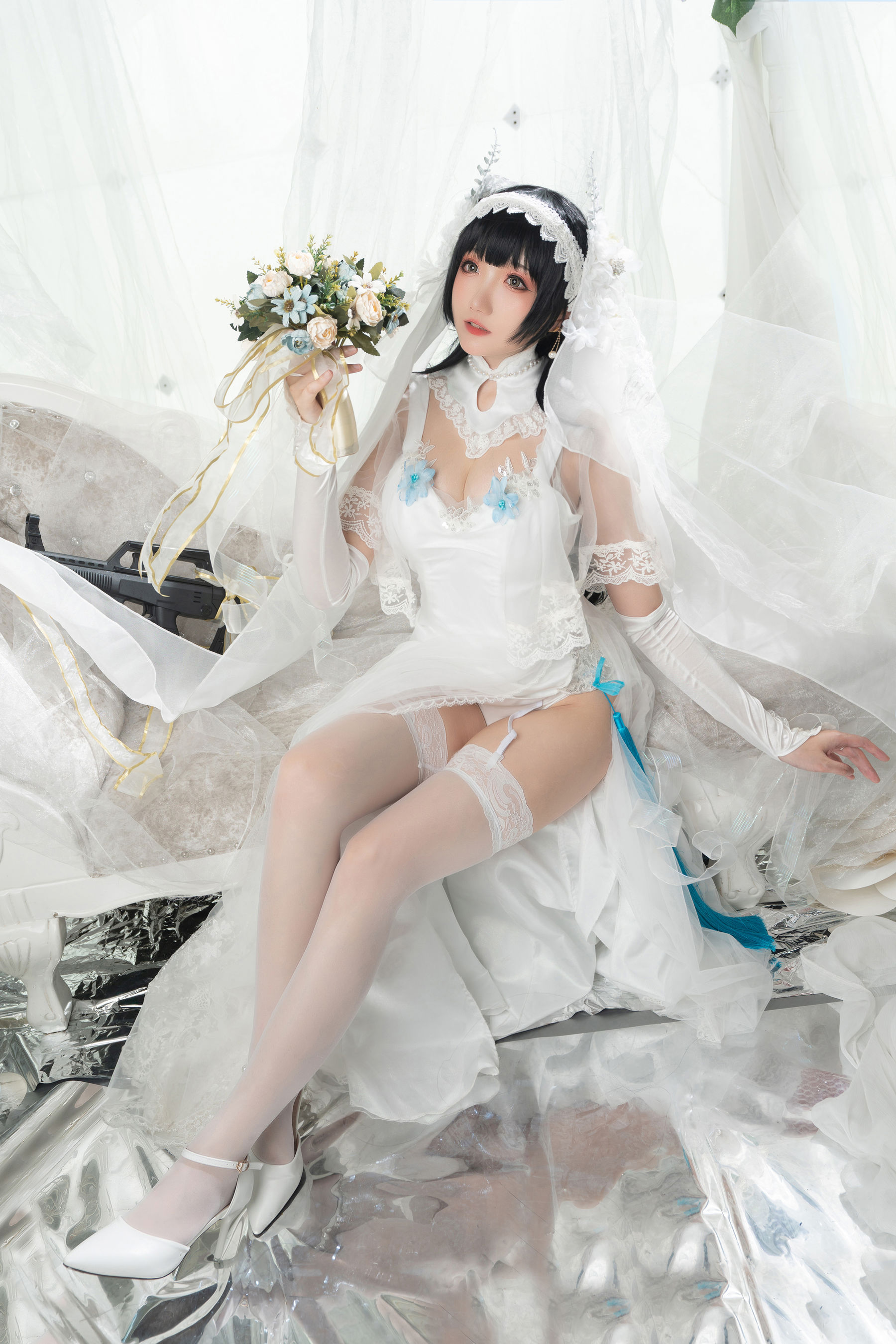 Coser瓜希酱福利 – 95式花嫁 [30P]