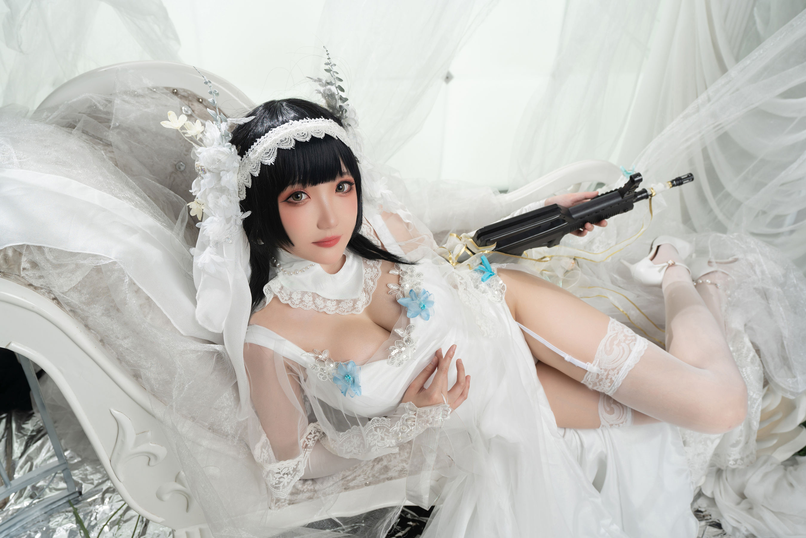 Coser瓜希酱福利 – 95式花嫁 [30P]