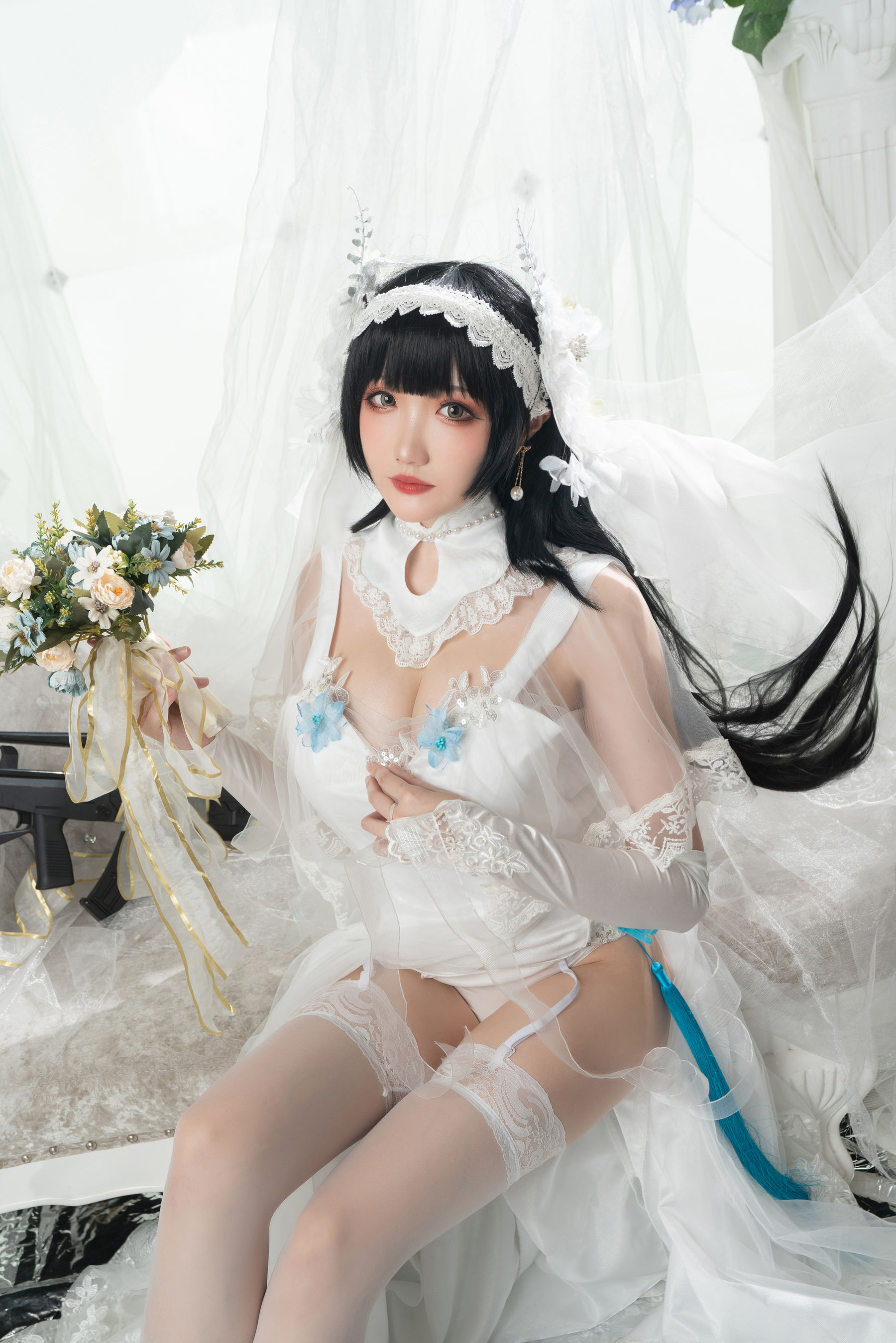 Coser瓜希酱福利 – 95式花嫁 [30P]