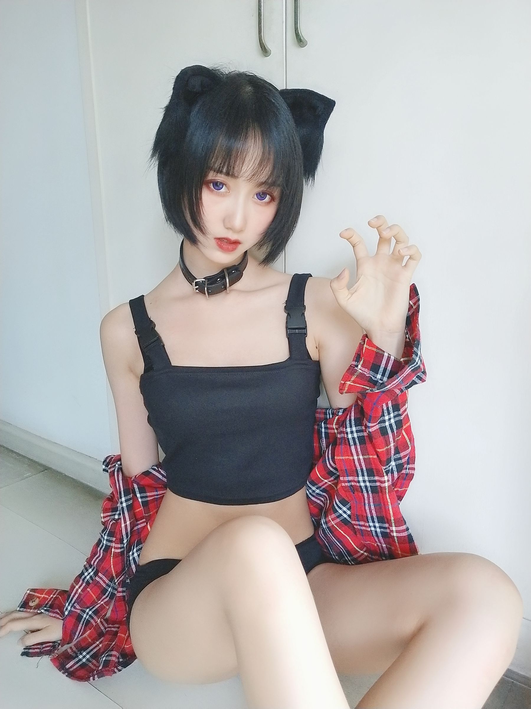 萌系小姐姐木绵绵OwO 不良猫 [44P]