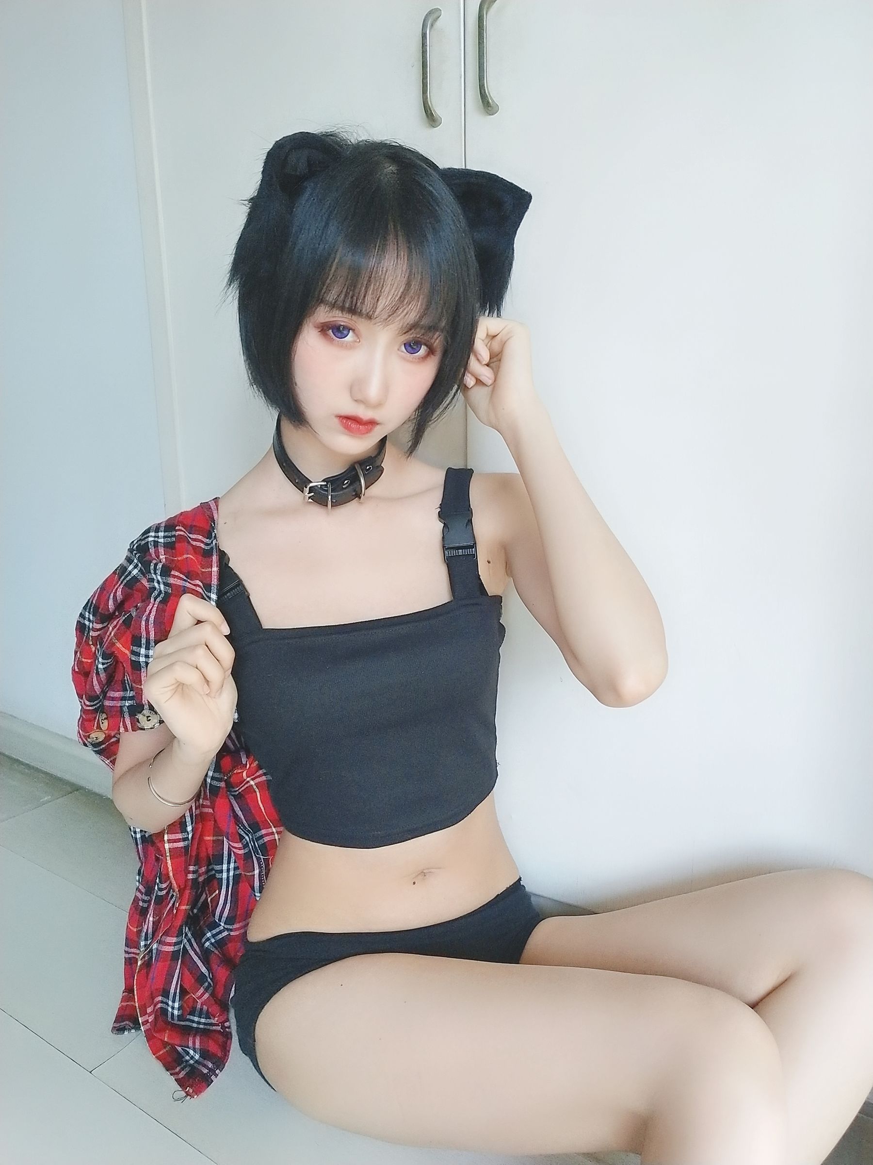 萌系小姐姐木绵绵OwO 不良猫 [44P]
