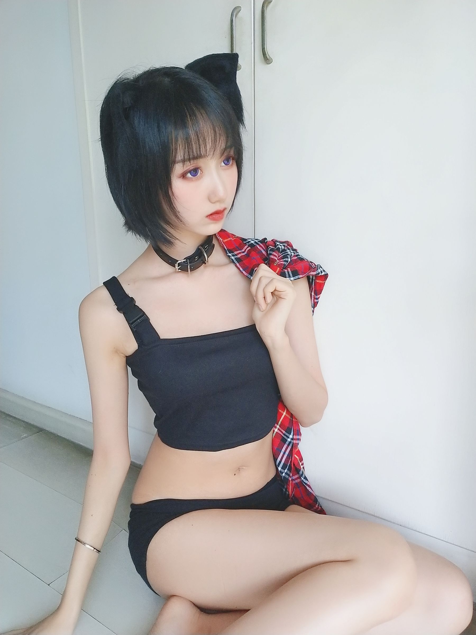 萌系小姐姐木绵绵OwO 不良猫 [44P]