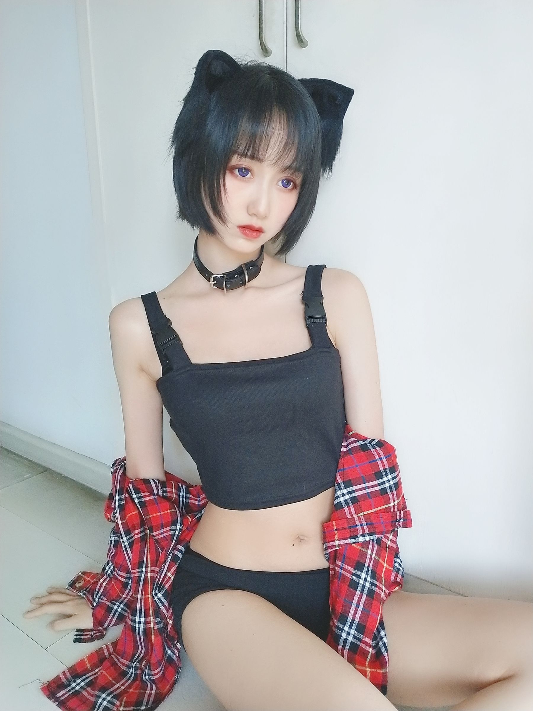 萌系小姐姐木绵绵OwO 不良猫 [44P]