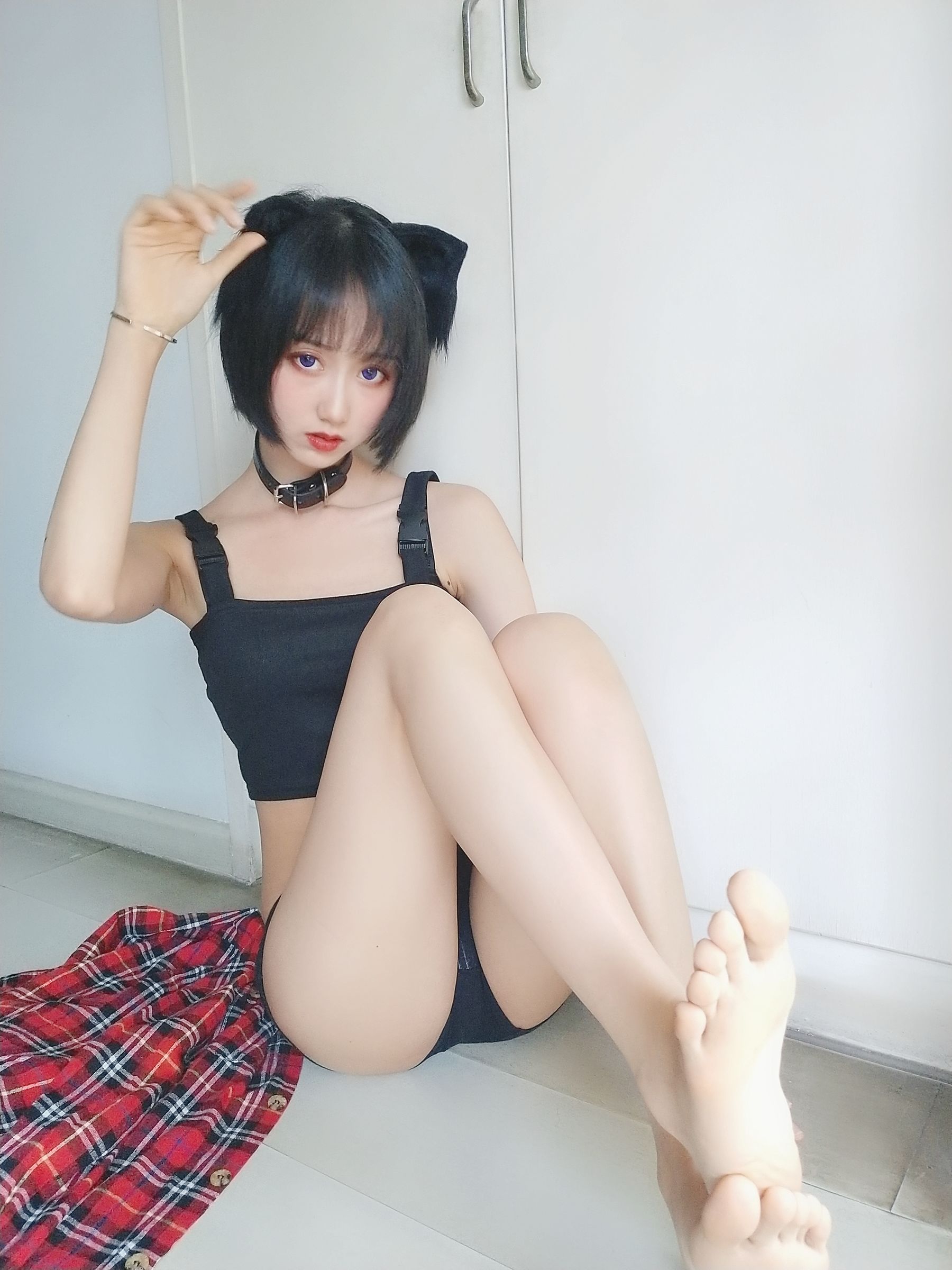 萌系小姐姐木绵绵OwO 不良猫 [44P]