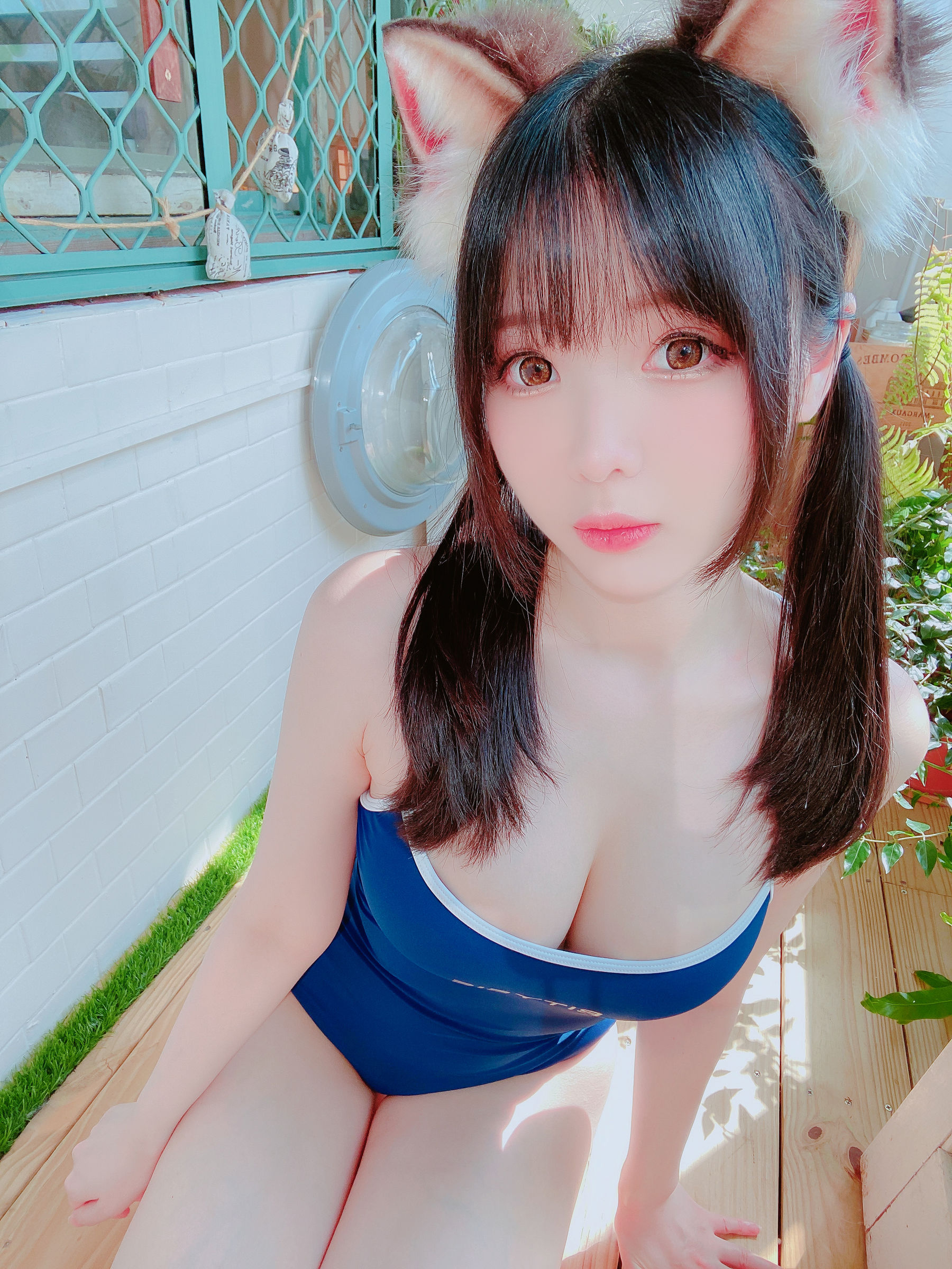 微博妹纸霜月shimo[fantia] 2022-11-17 スク水 [15P]