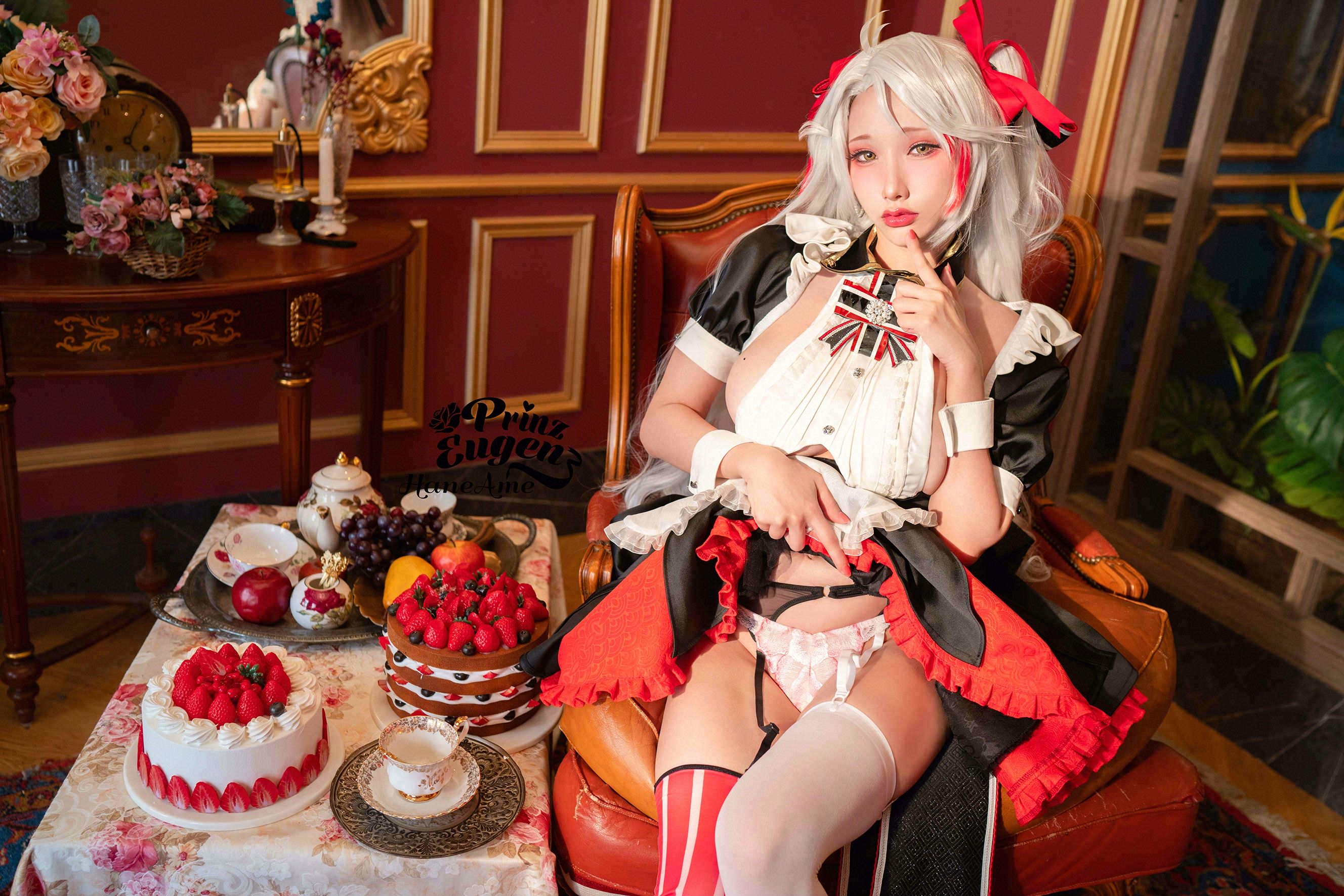 Hane Ame 雨波 – 欧根亲王 女仆 [21P]