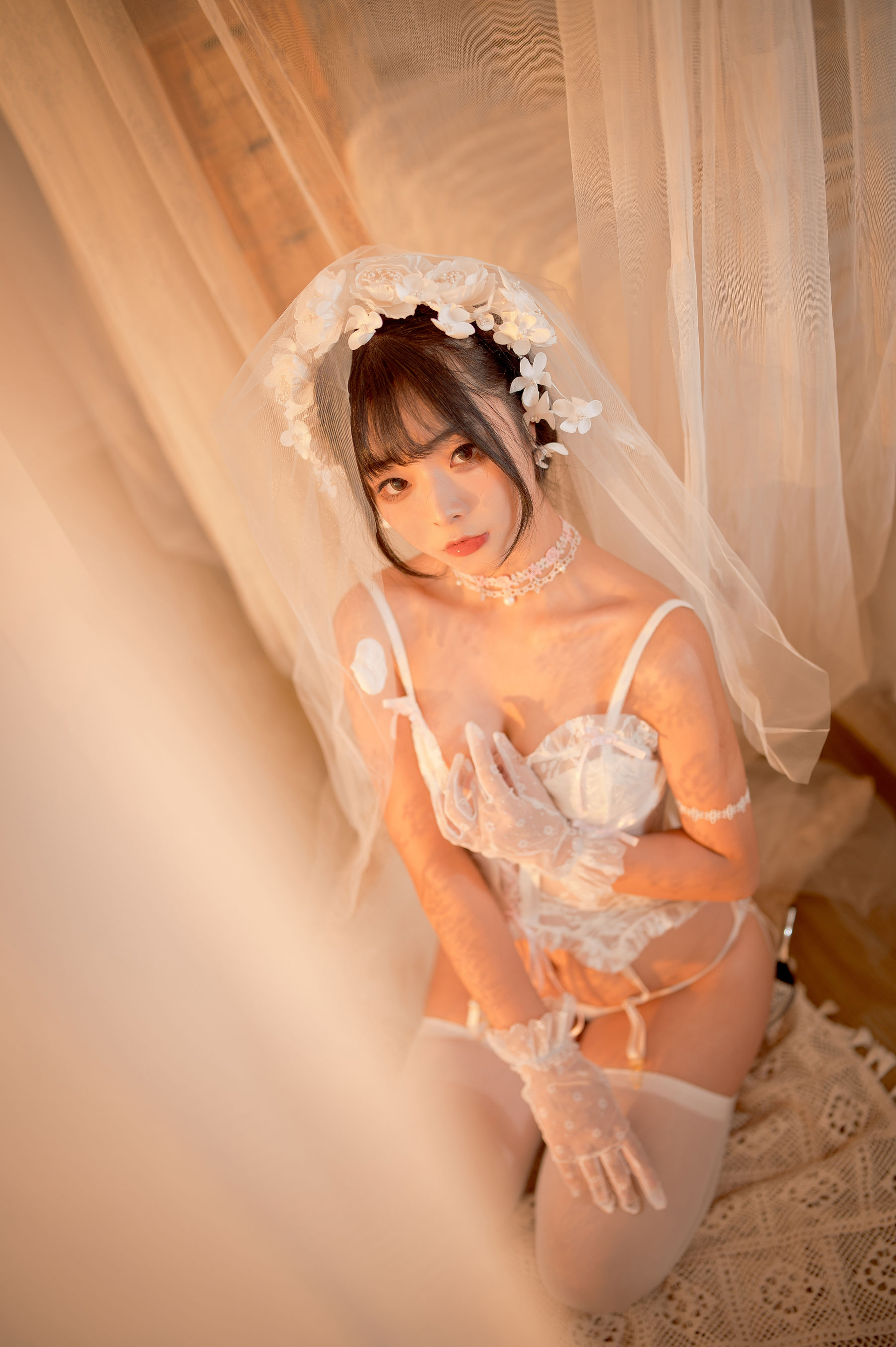 yuuhui玉汇 – 纯白花嫁 [60P]