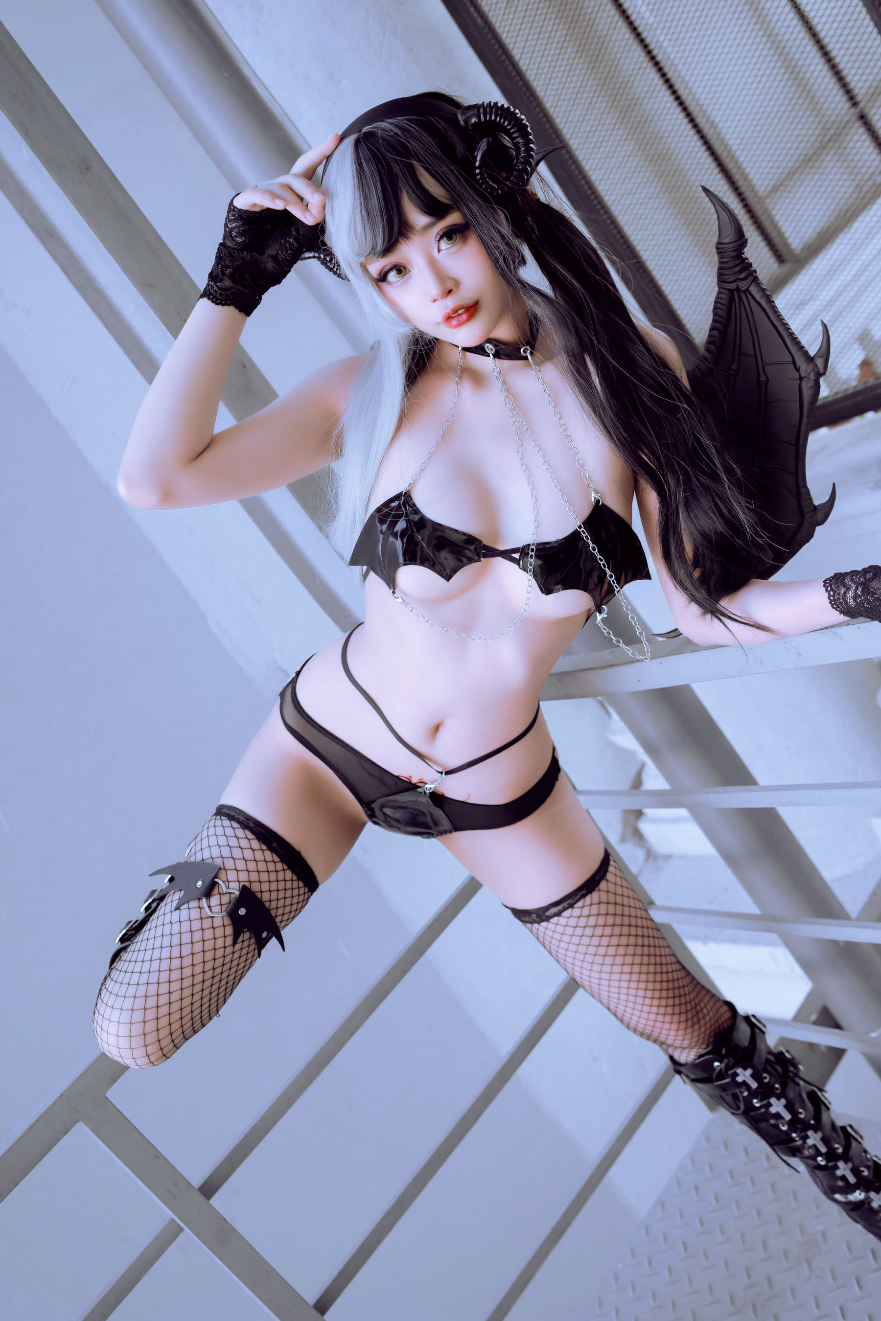 日本性感萝莉Byoru – Ying Yang Succubus 魅魔 [25P]