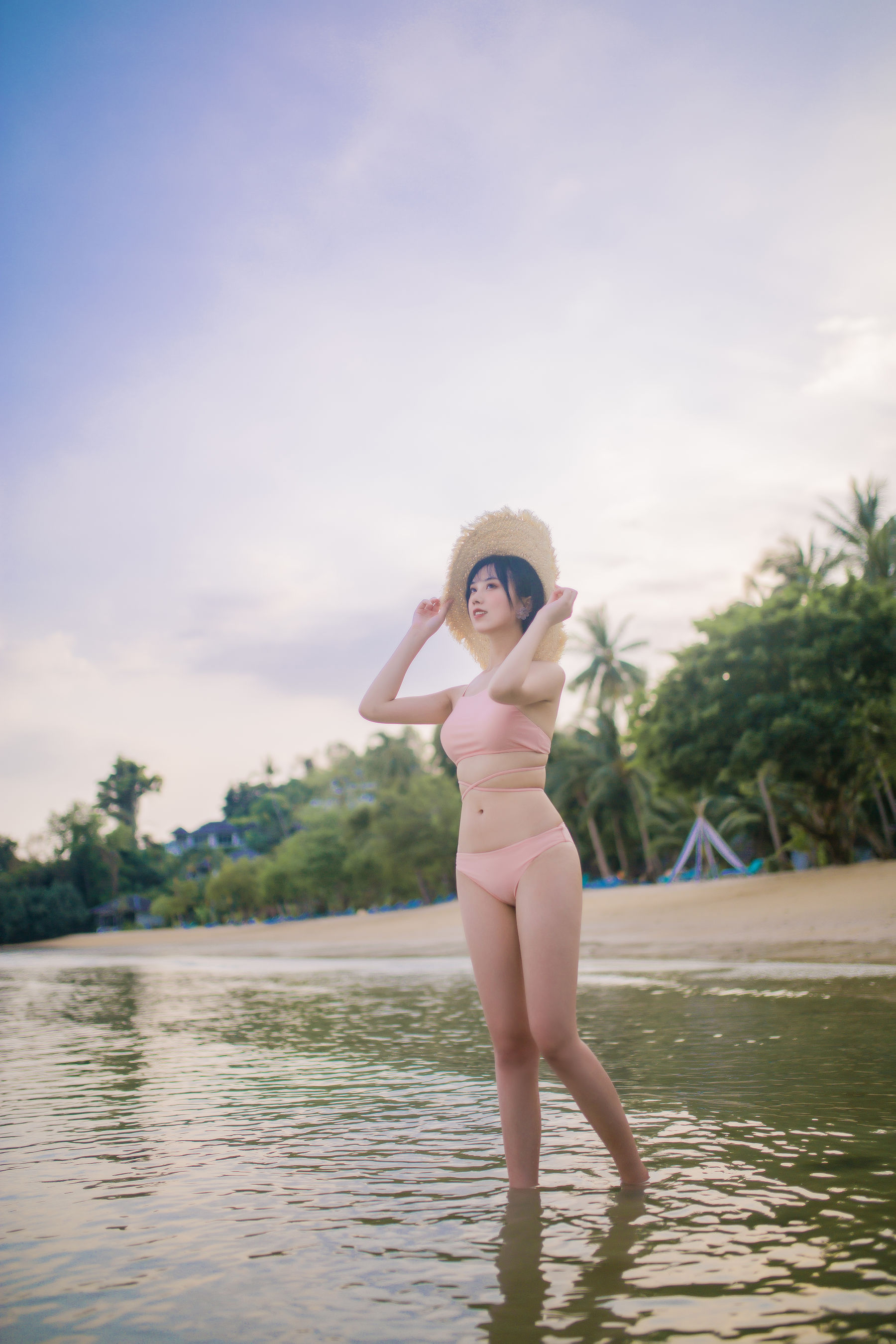 次元少女念雪ww – 粉色泳衣 [30P]
