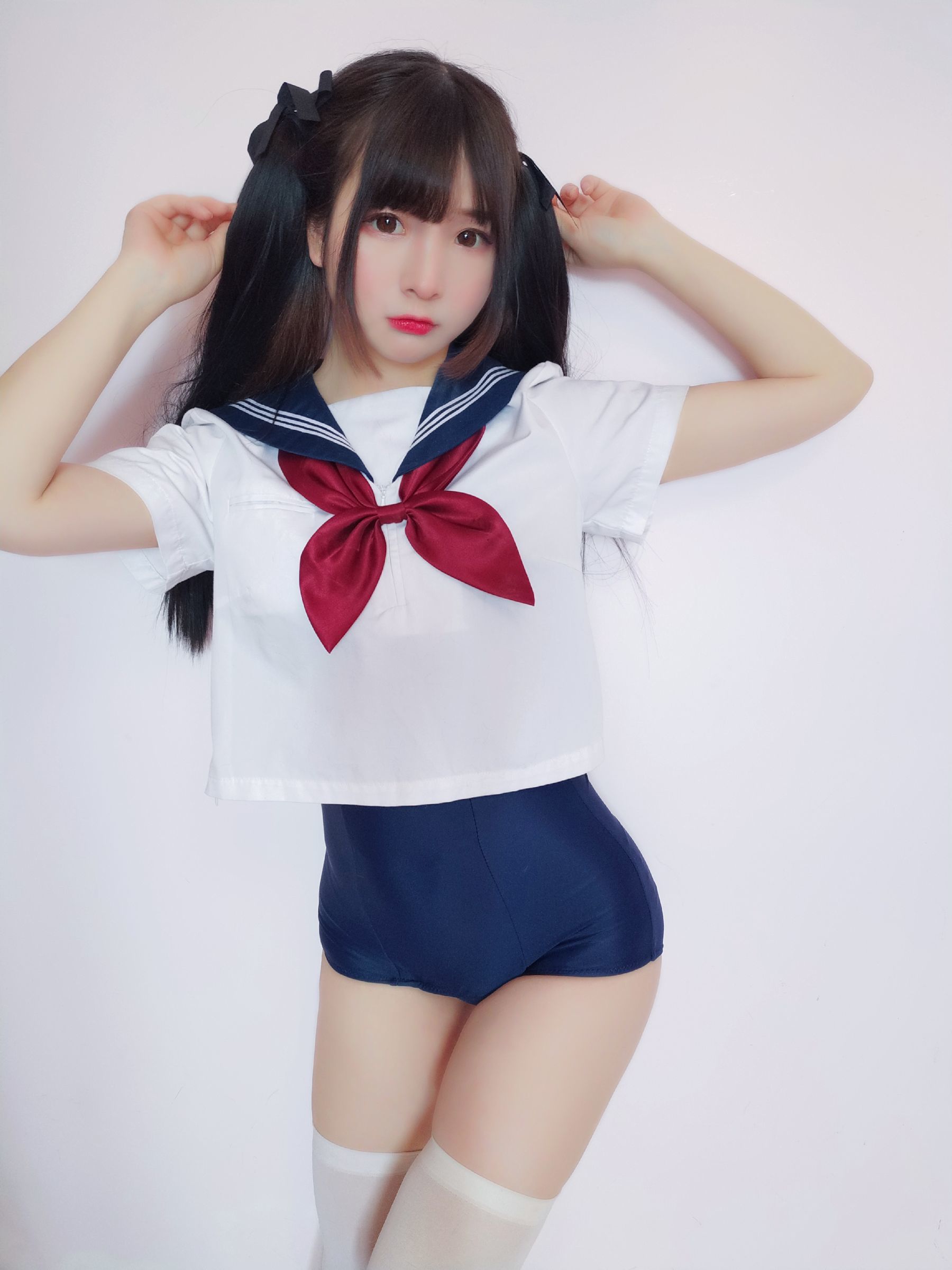 二次元美女古川kagura 水手服死库水 [16P]