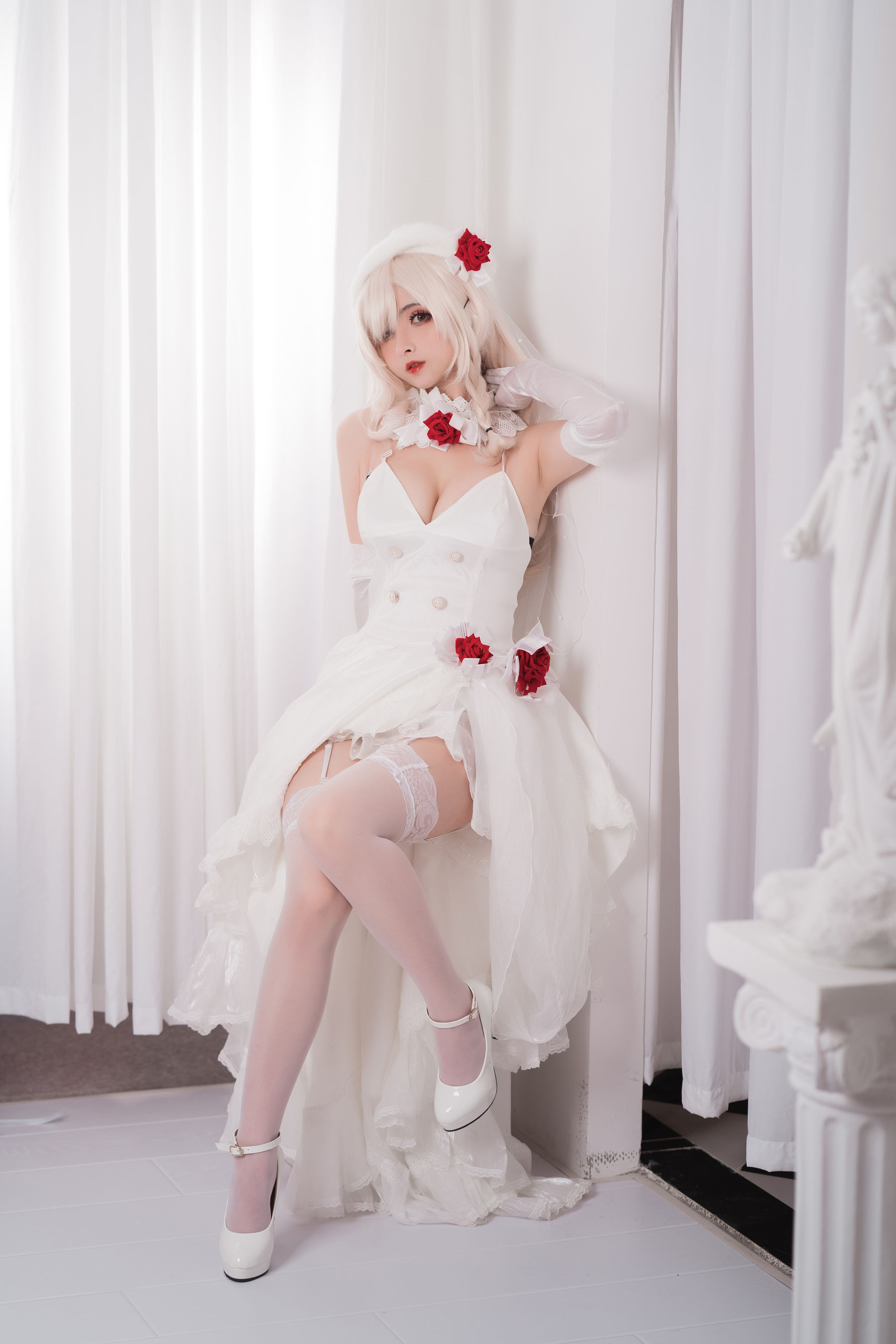 COS福利rioko凉凉子 G36C&花嫁 [25P]