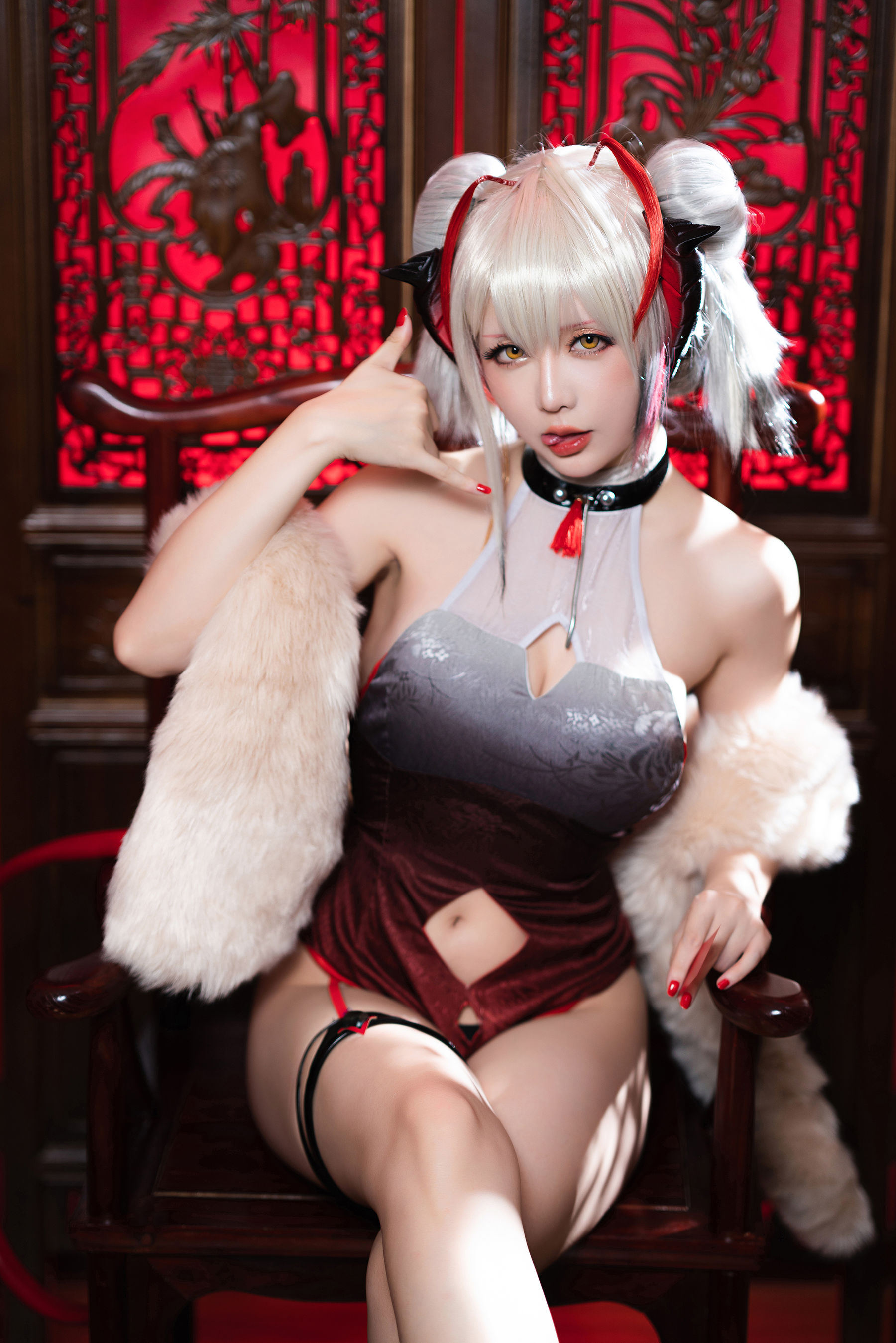Coser小姐姐星之迟迟 – W-同人旗袍 [33P]