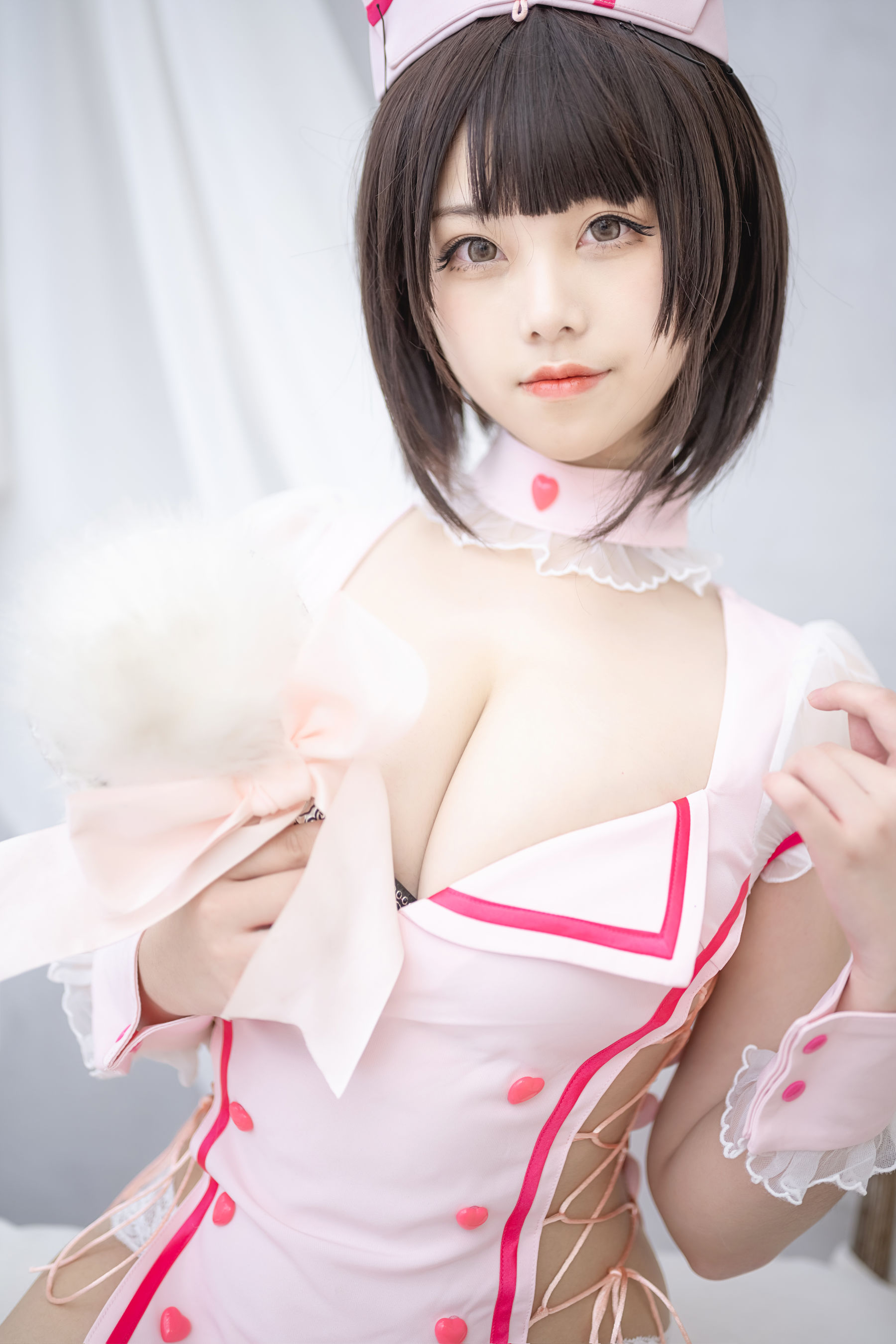 萌系小姐姐蜜汁猫裘 – 小护士 [61P]