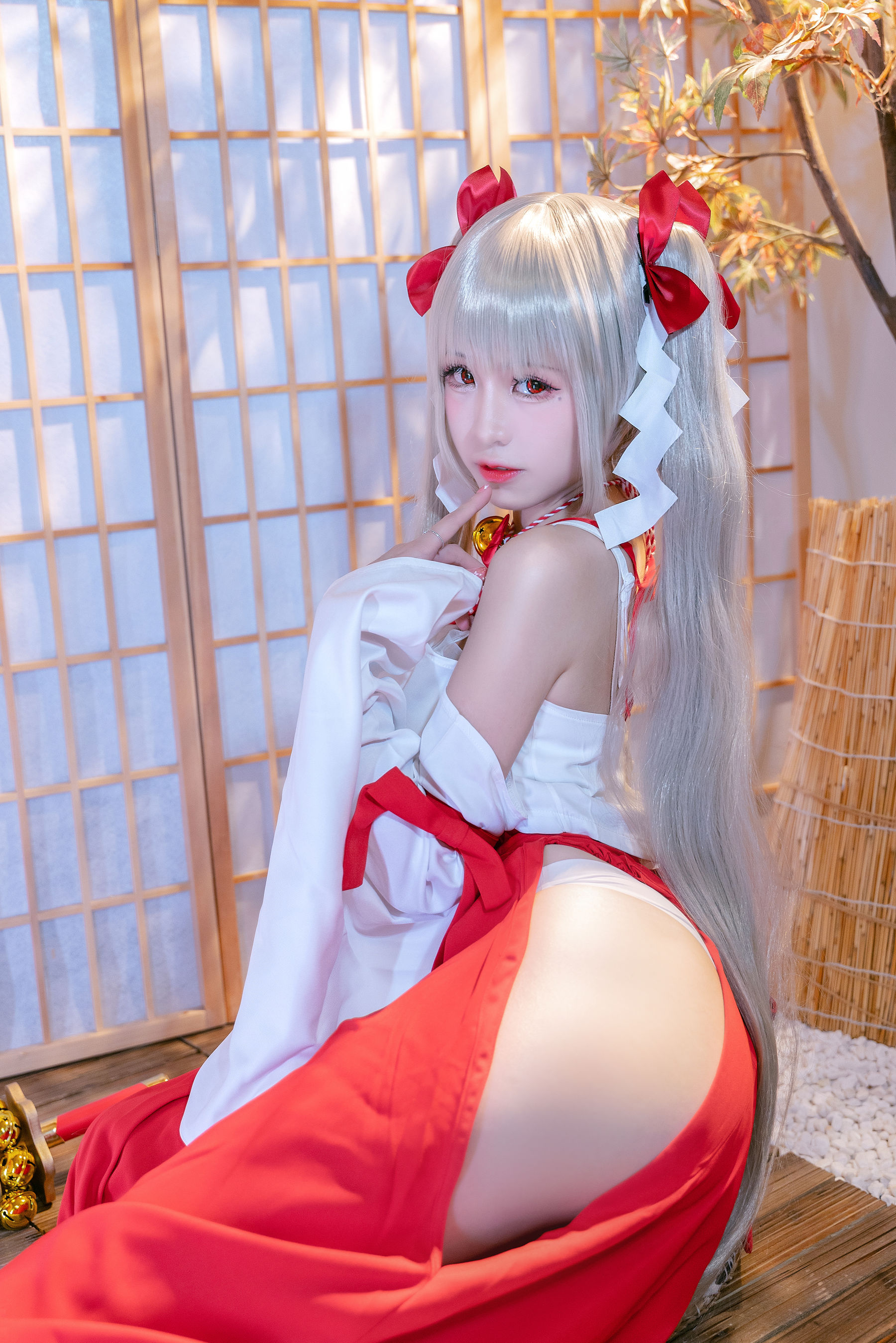 miko酱ww – 可畏巫女 [23P]