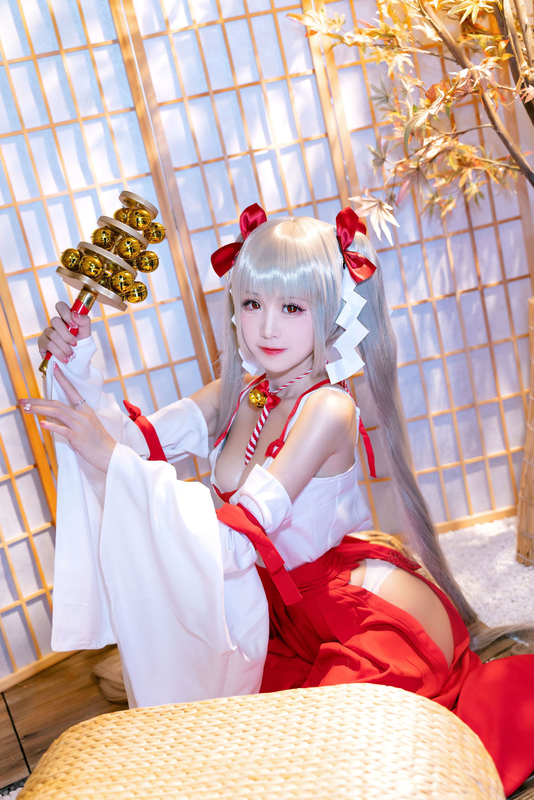 miko酱ww – 可畏巫女 [23P]