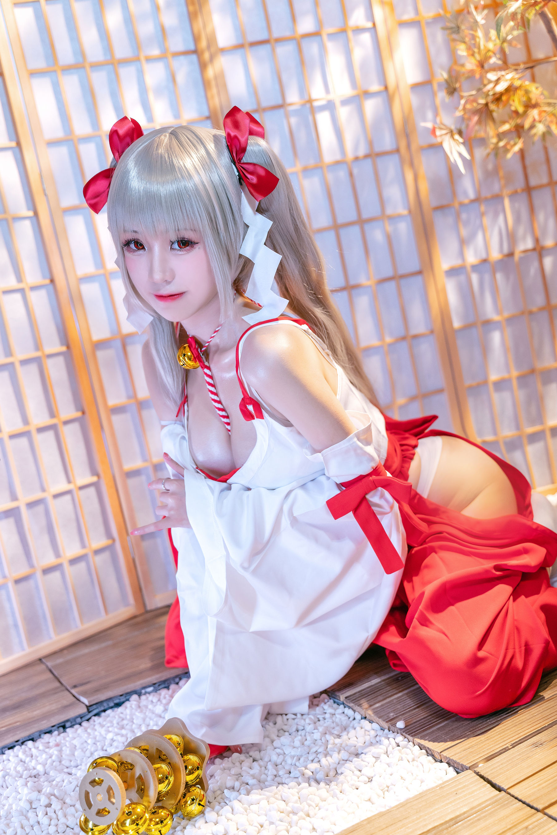 miko酱ww – 可畏巫女 [23P]