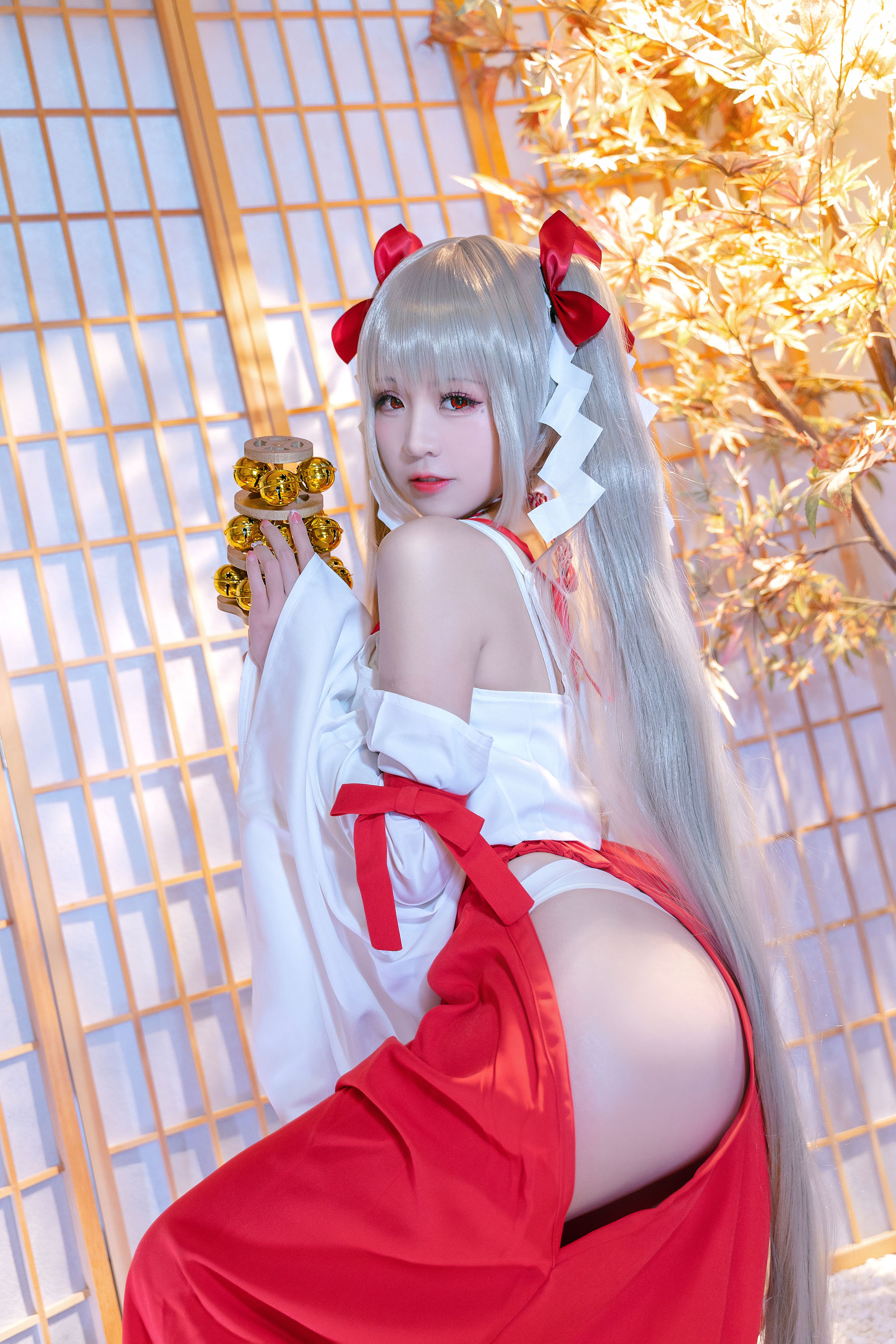 miko酱ww – 可畏巫女 [23P]